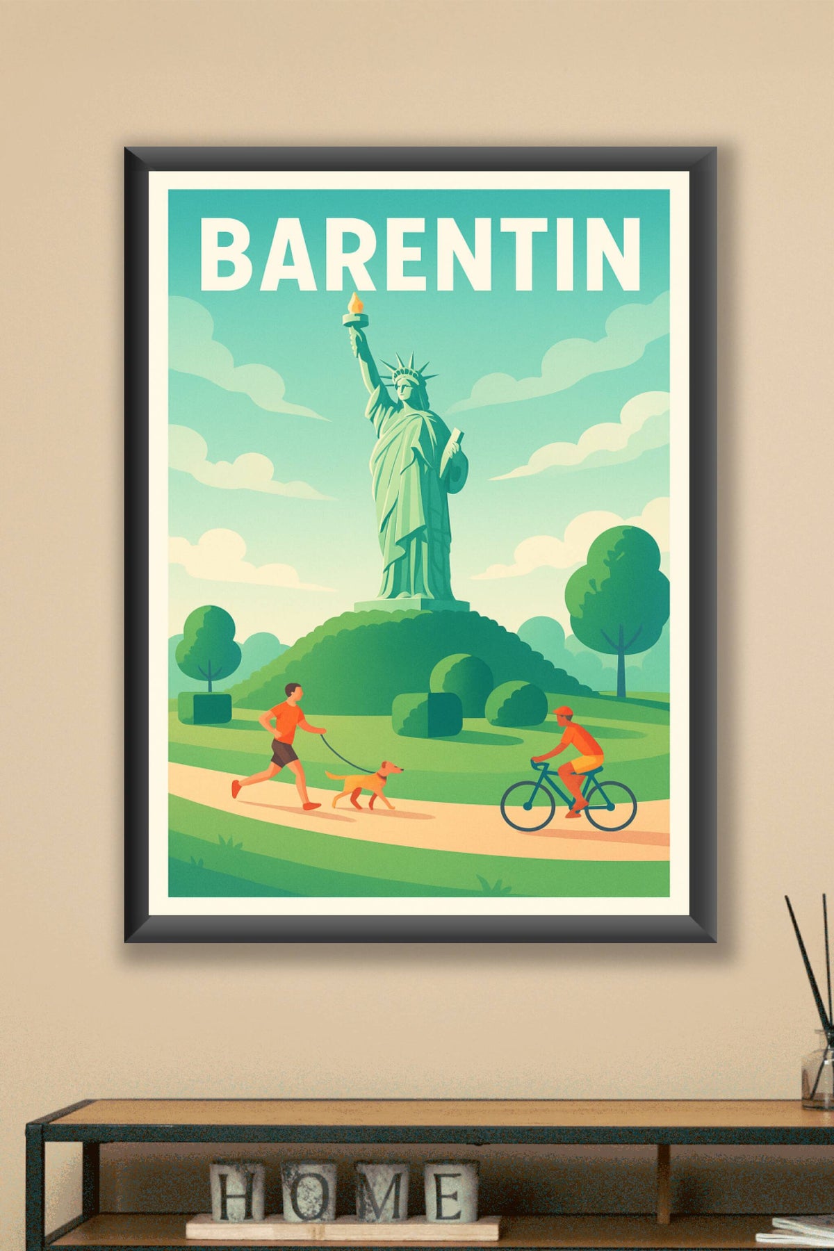 Affiche de Barentin - Entre nature et légende urbaine
