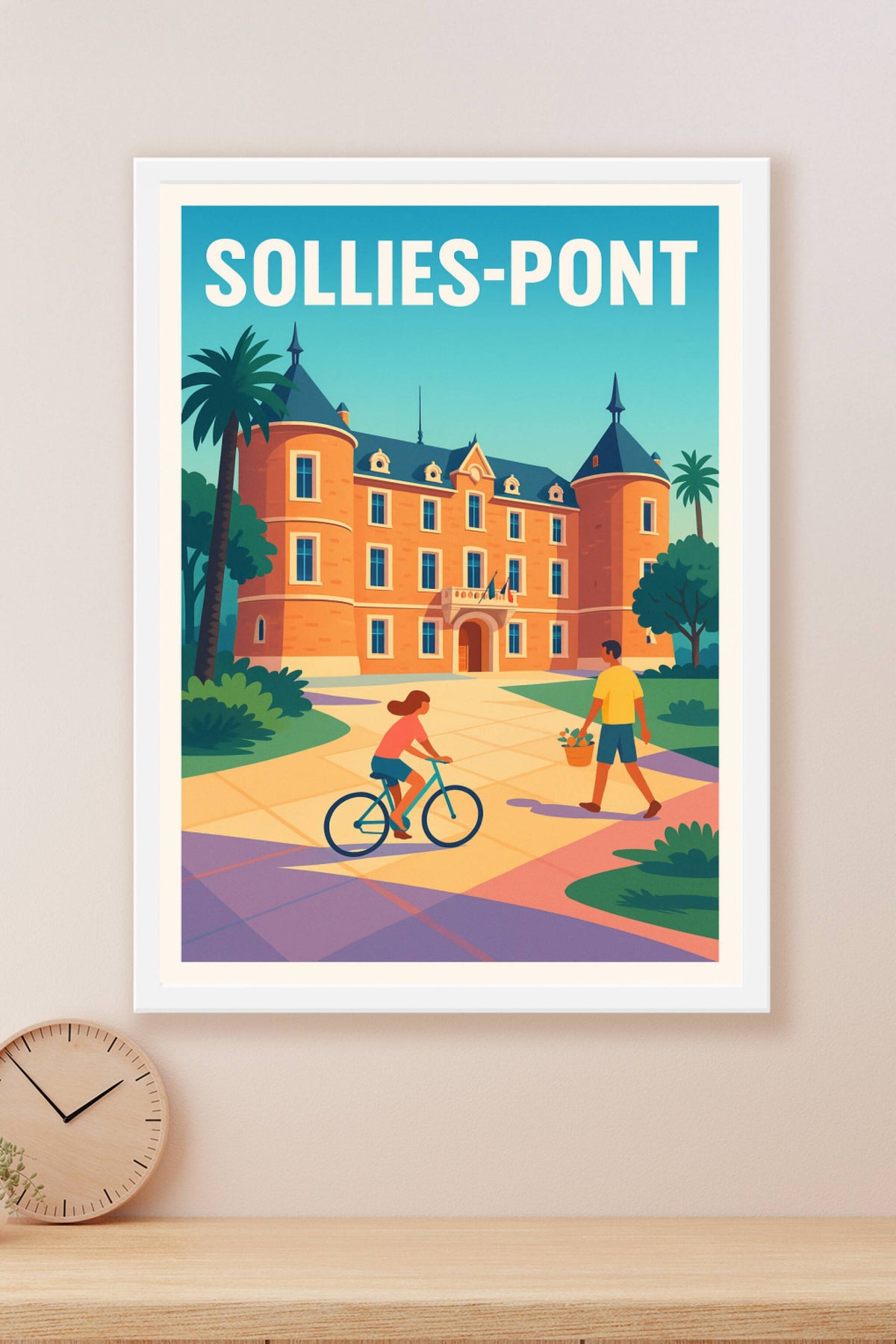 Affiche de Sollies-Pont - Charme Provençal et douceur de vivre