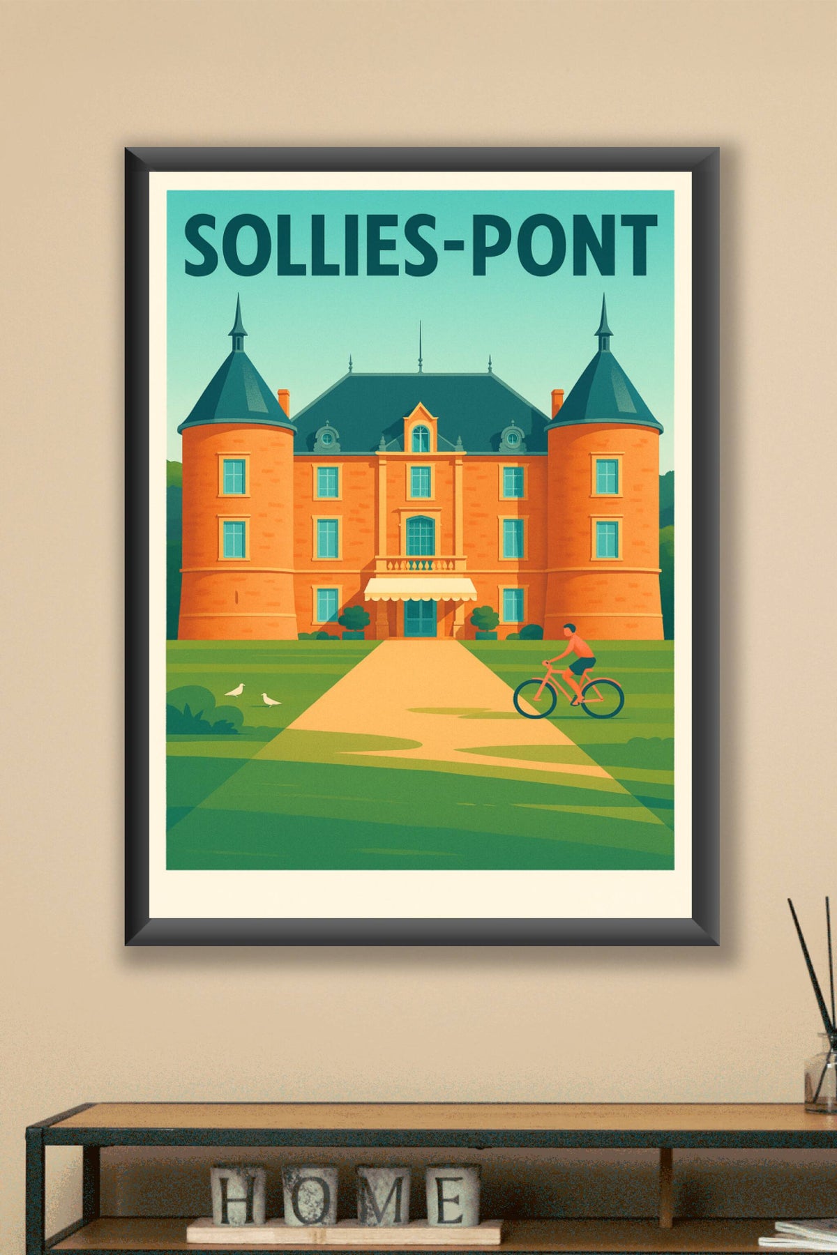 Affiche de Sollies-Pont - Charme et élégance au cœur du Château