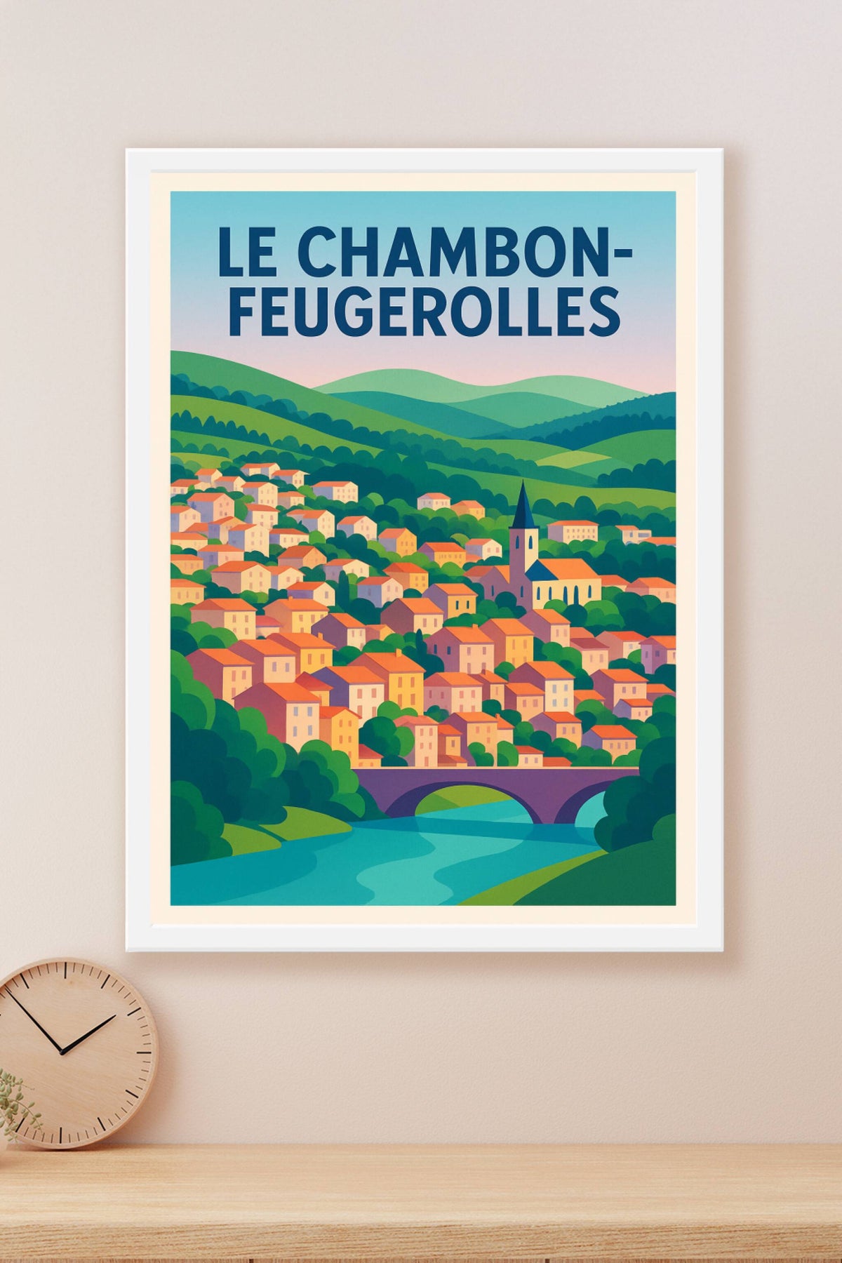 Affiche de Le Chambon-Feugerolles - Charme et Sérénité au Cœur de la Vallée