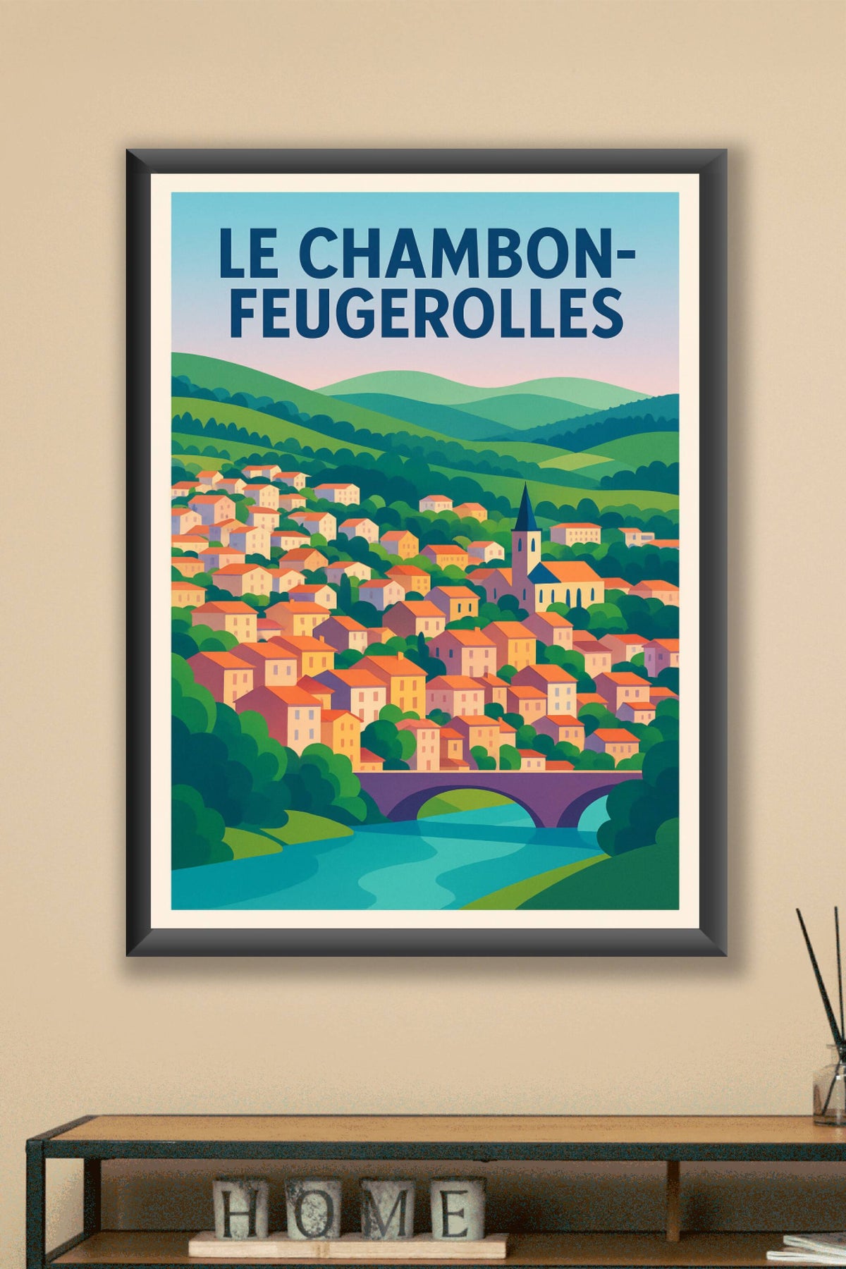 Affiche de Le Chambon-Feugerolles - Charme et Sérénité au Cœur de la Vallée