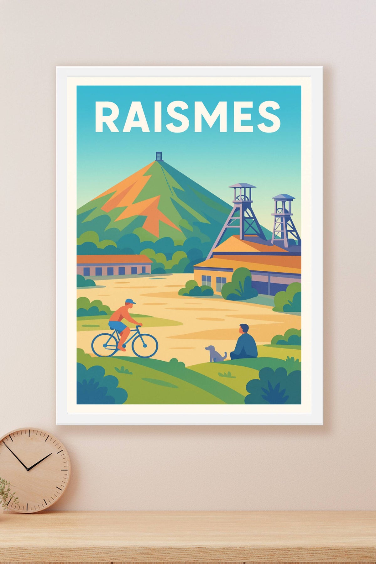 Affiche de Raismes - L'évasion verte et industrielle