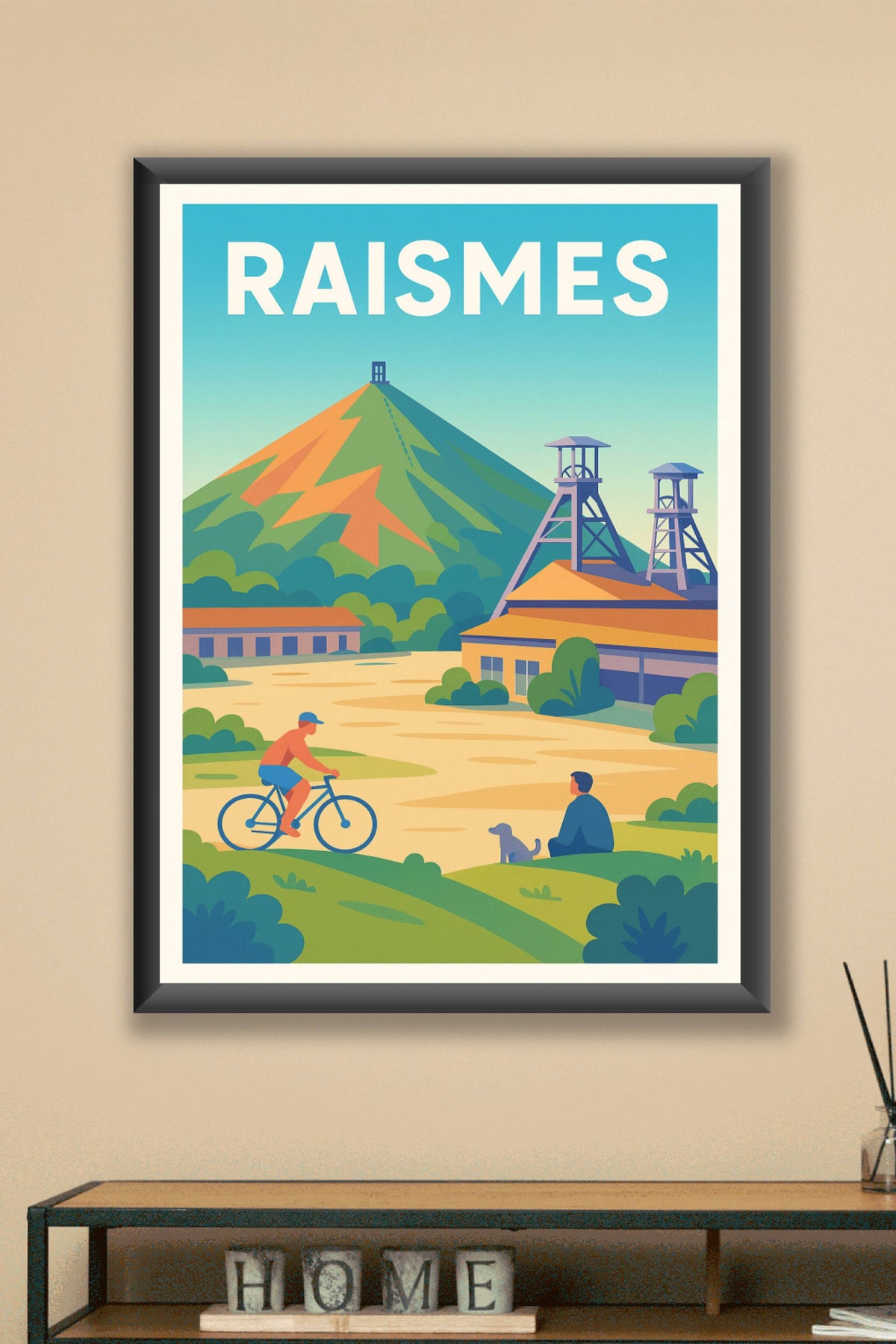 Affiche de Raismes - L'évasion verte et industrielle