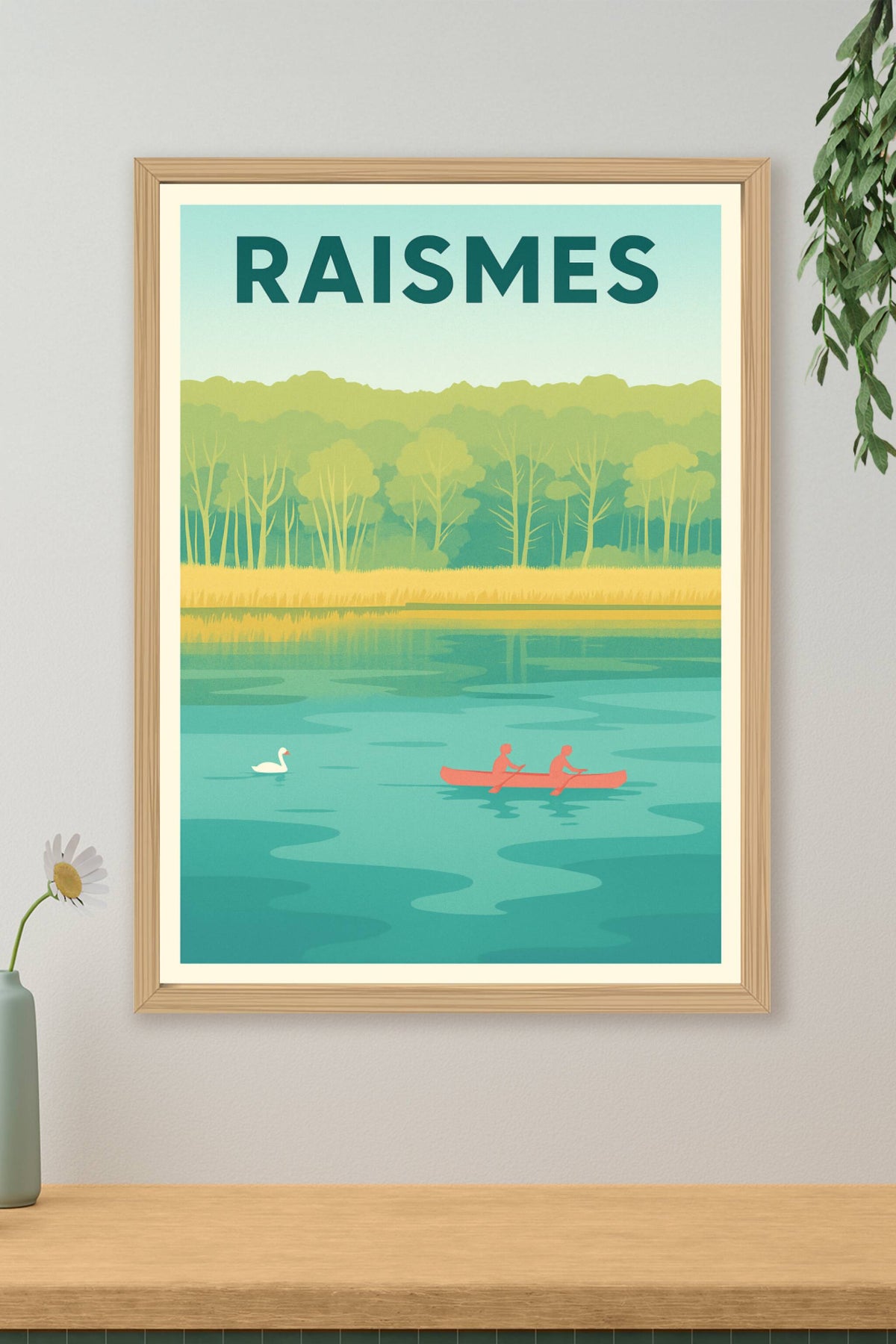 Affiche de Raismes - Sérénité au fil de l'eau