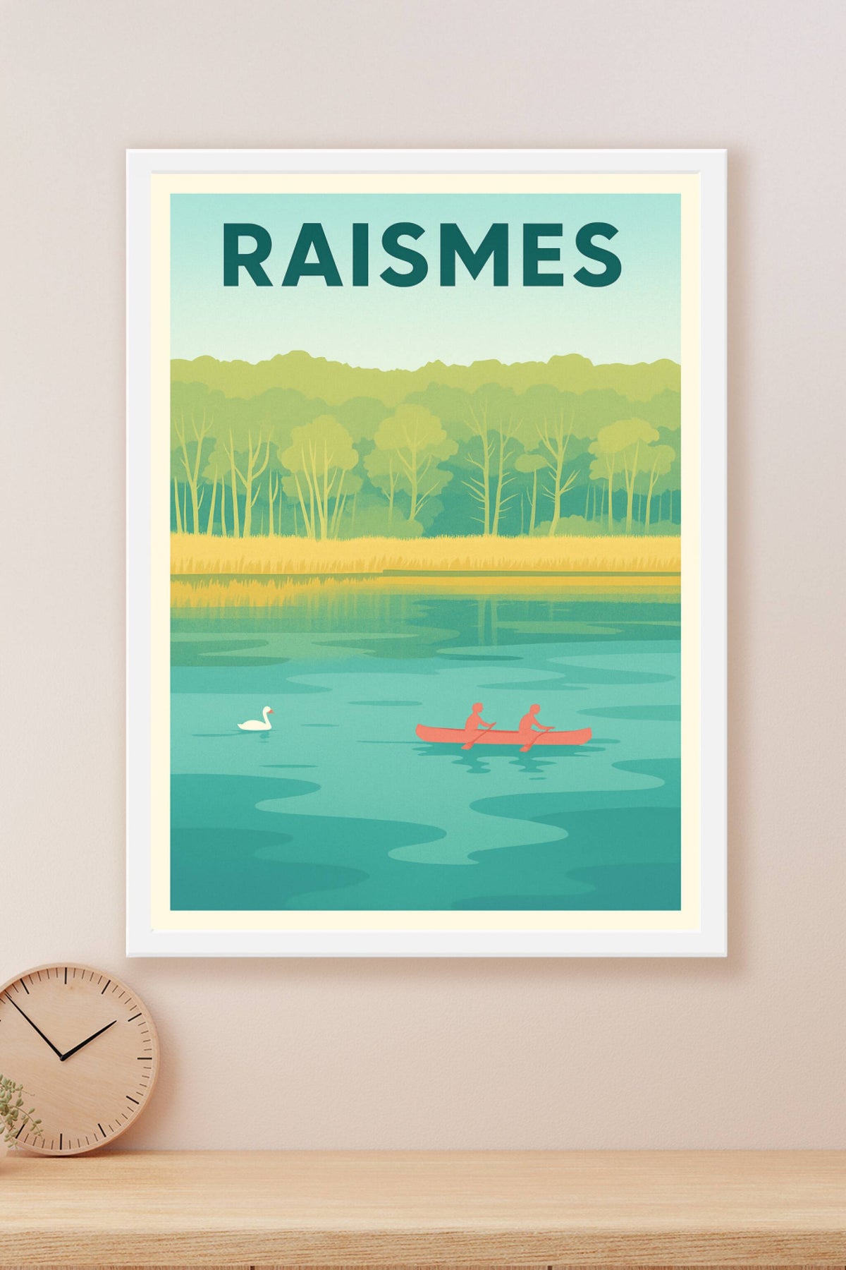 Affiche de Raismes - Sérénité au fil de l'eau