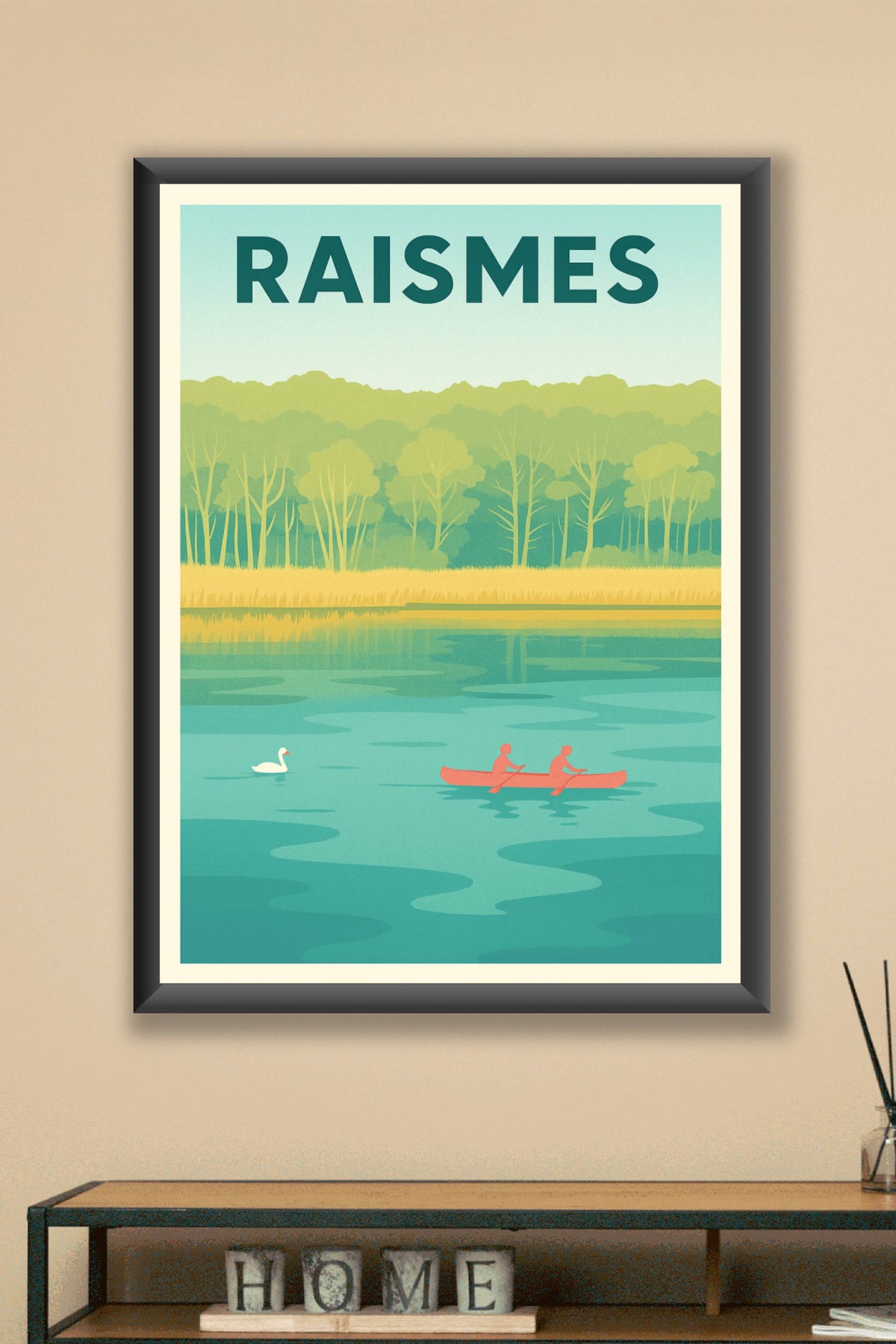 Affiche de Raismes - Sérénité au fil de l'eau