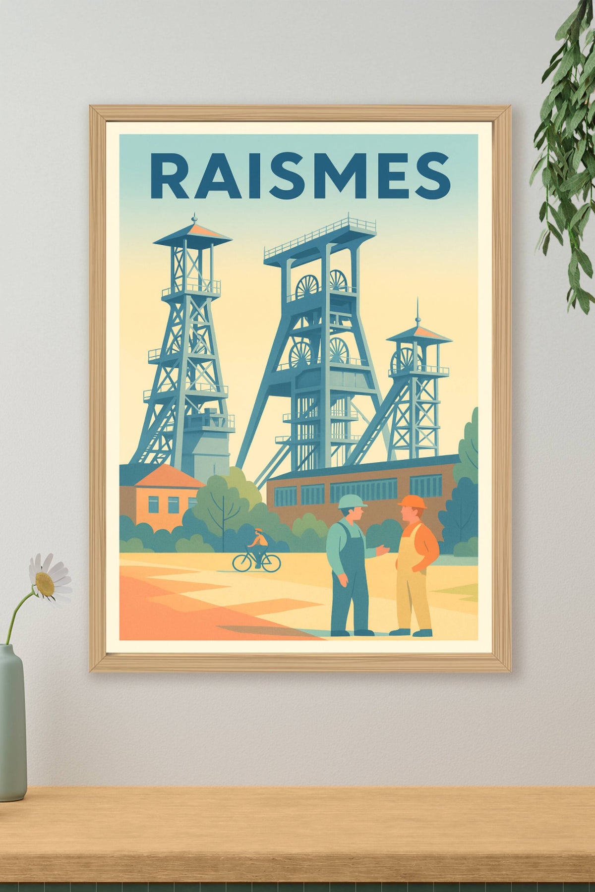 Affiche de Raismes - Héritage minier et rencontre ouvrière
