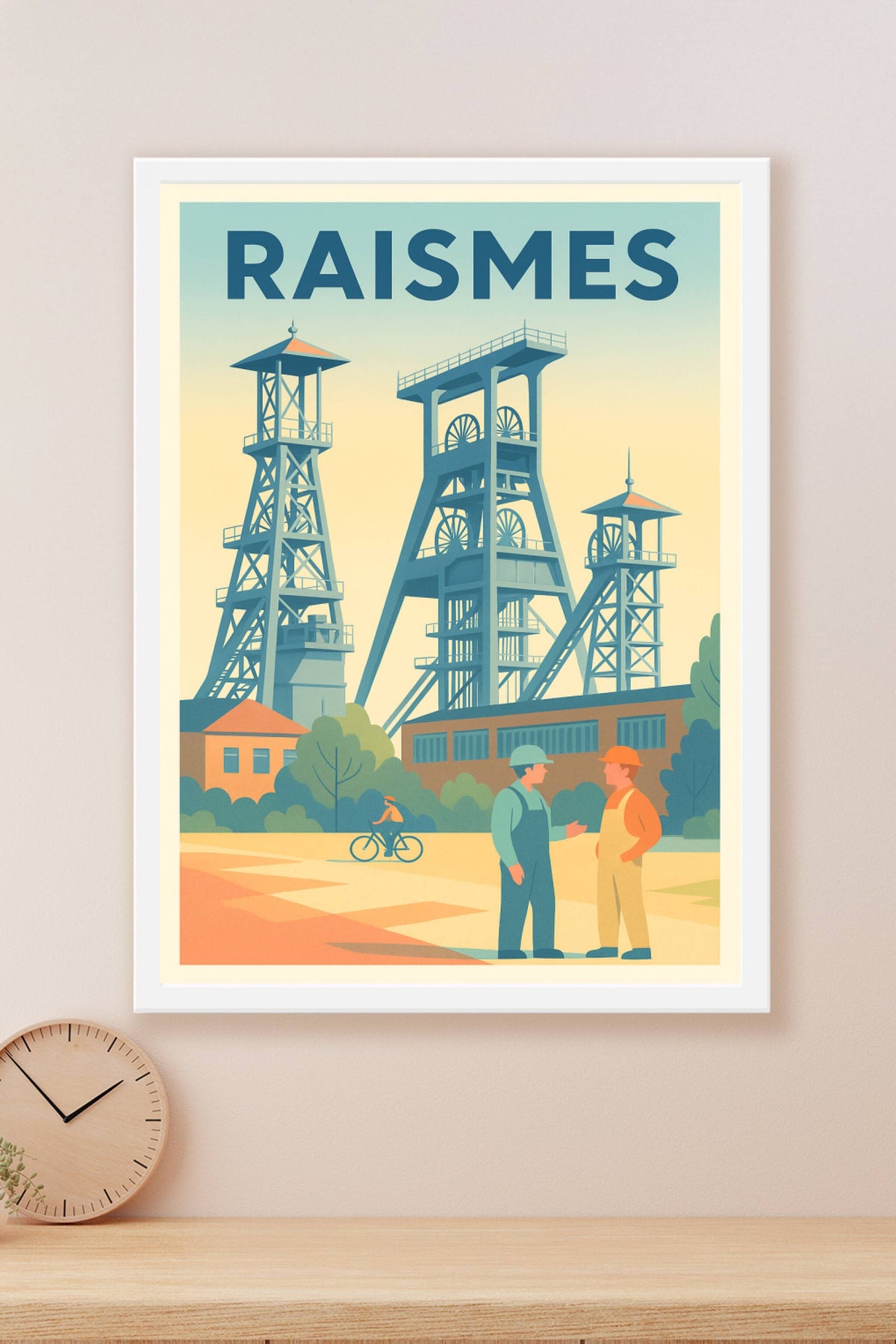 Affiche de Raismes - Héritage minier et rencontre ouvrière