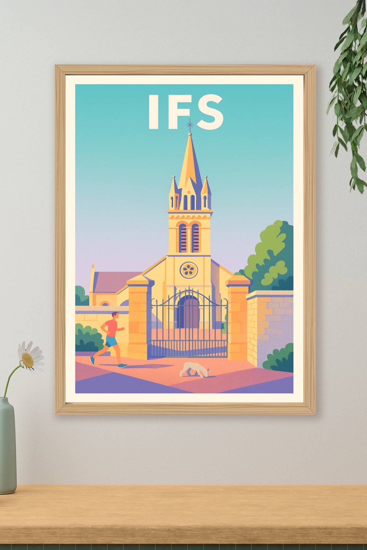 Affiche de Ifs - L'élégance tranquille au cœur de la Normandie