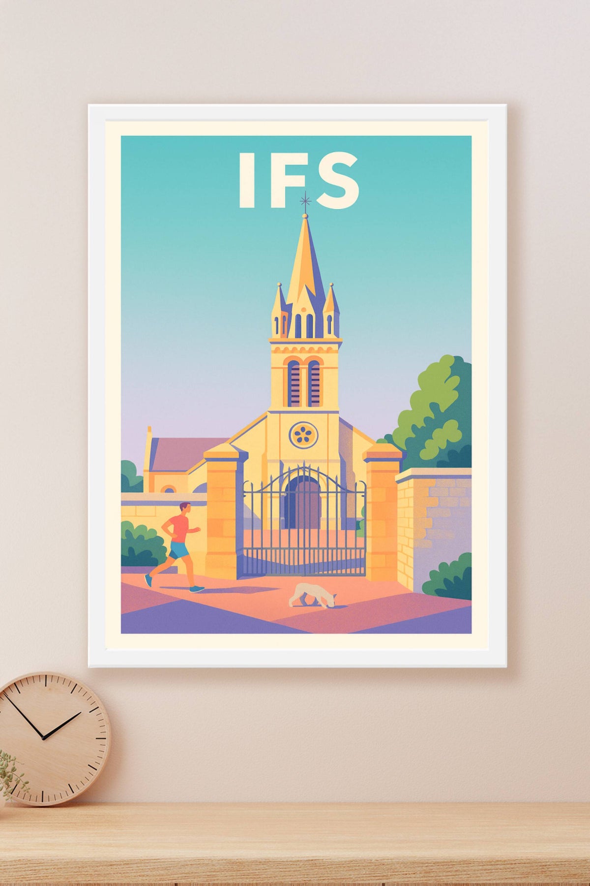 Affiche de Ifs - L'élégance tranquille au cœur de la Normandie