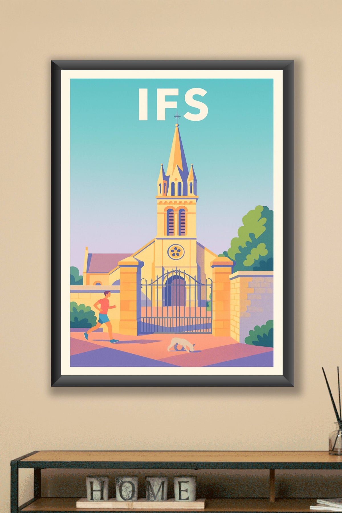 Affiche de Ifs - L'élégance tranquille au cœur de la Normandie
