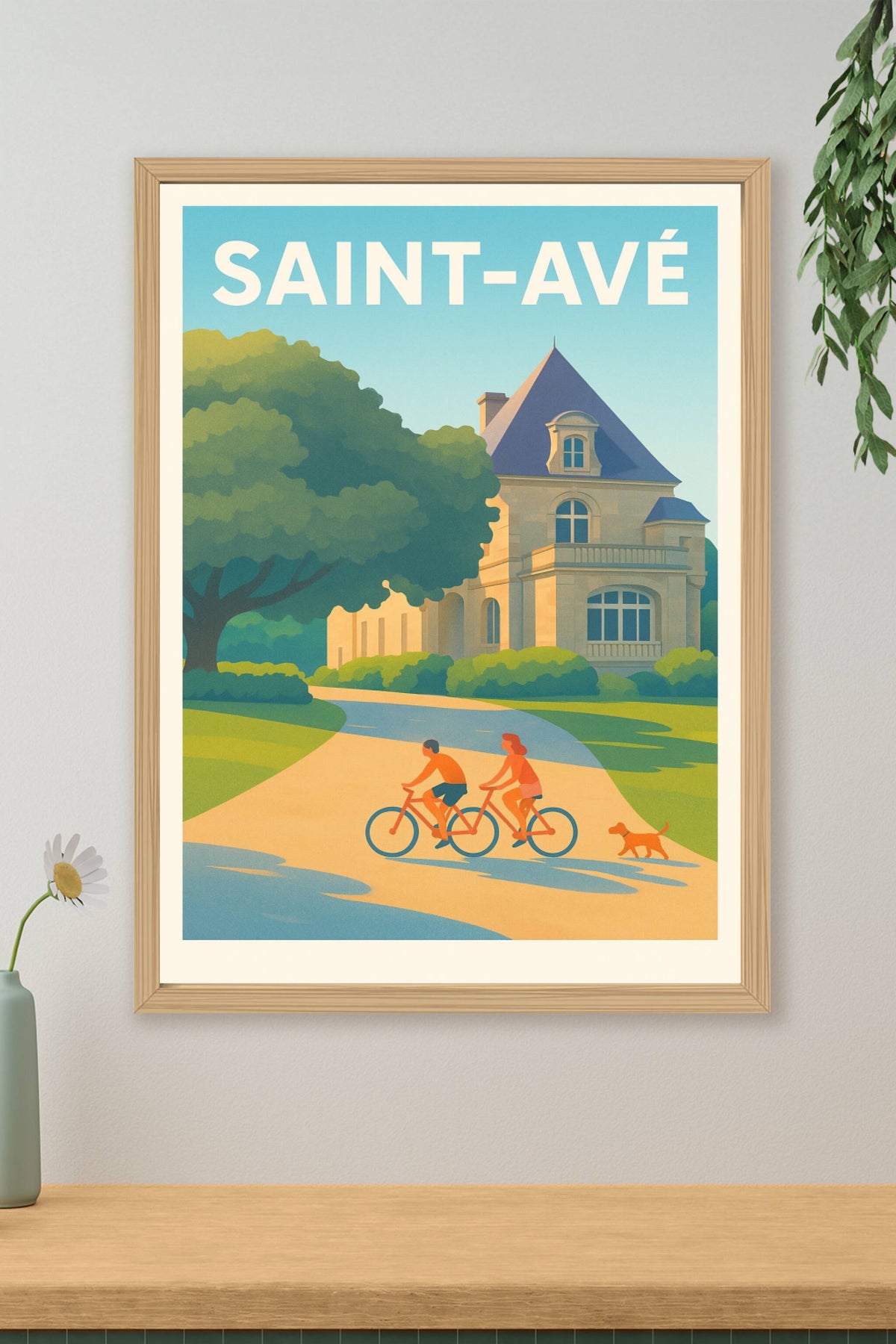Affiche de Saint-Avé - Douceur de vivre au cœur du Morbihan