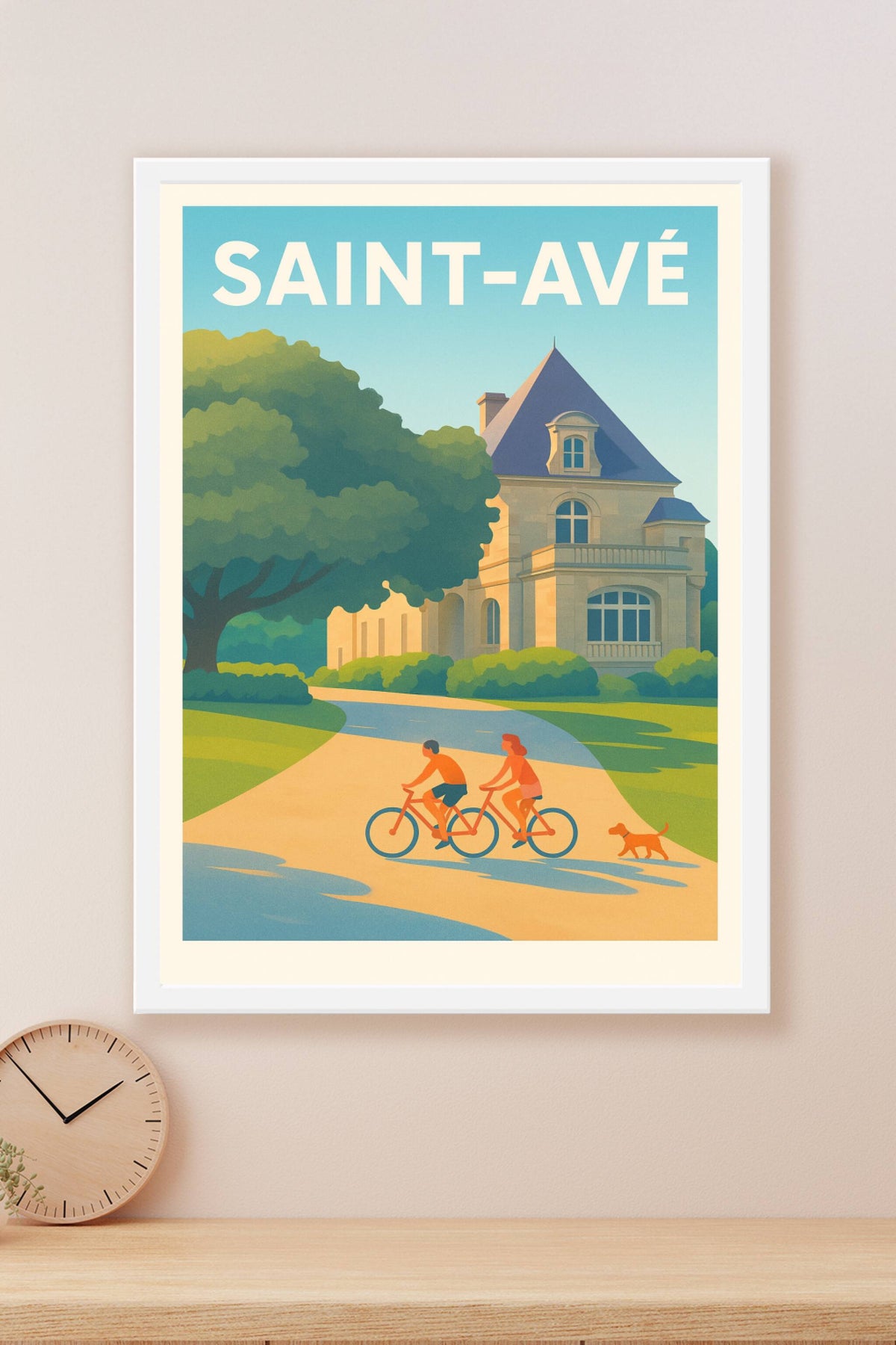 Affiche de Saint-Avé - Douceur de vivre au cœur du Morbihan