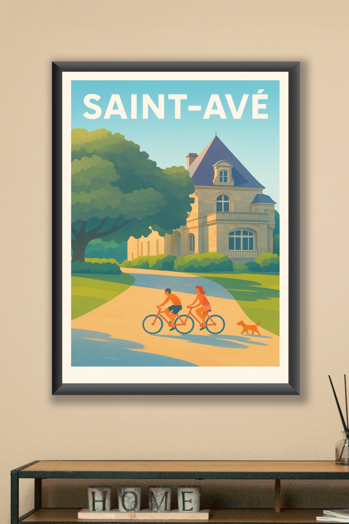 Affiche de Saint-Avé - Douceur de vivre au cœur du Morbihan