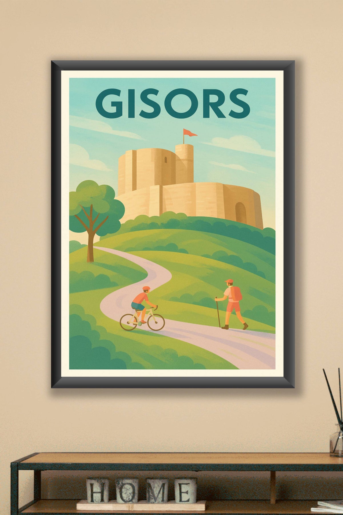 Affiche de Gisors - À l’ombre du Château médiéval