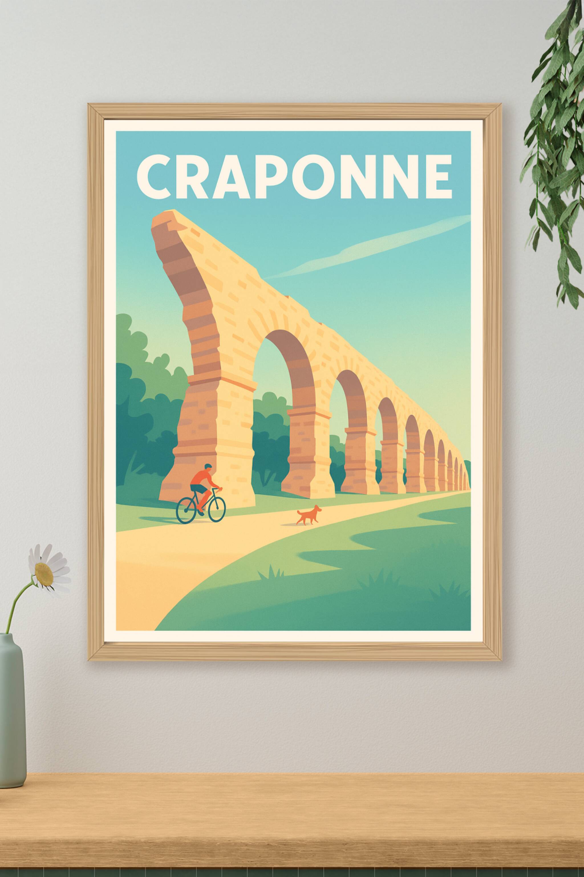 Affiche de Craponne - L'élégance d'un patrimoine intemporel