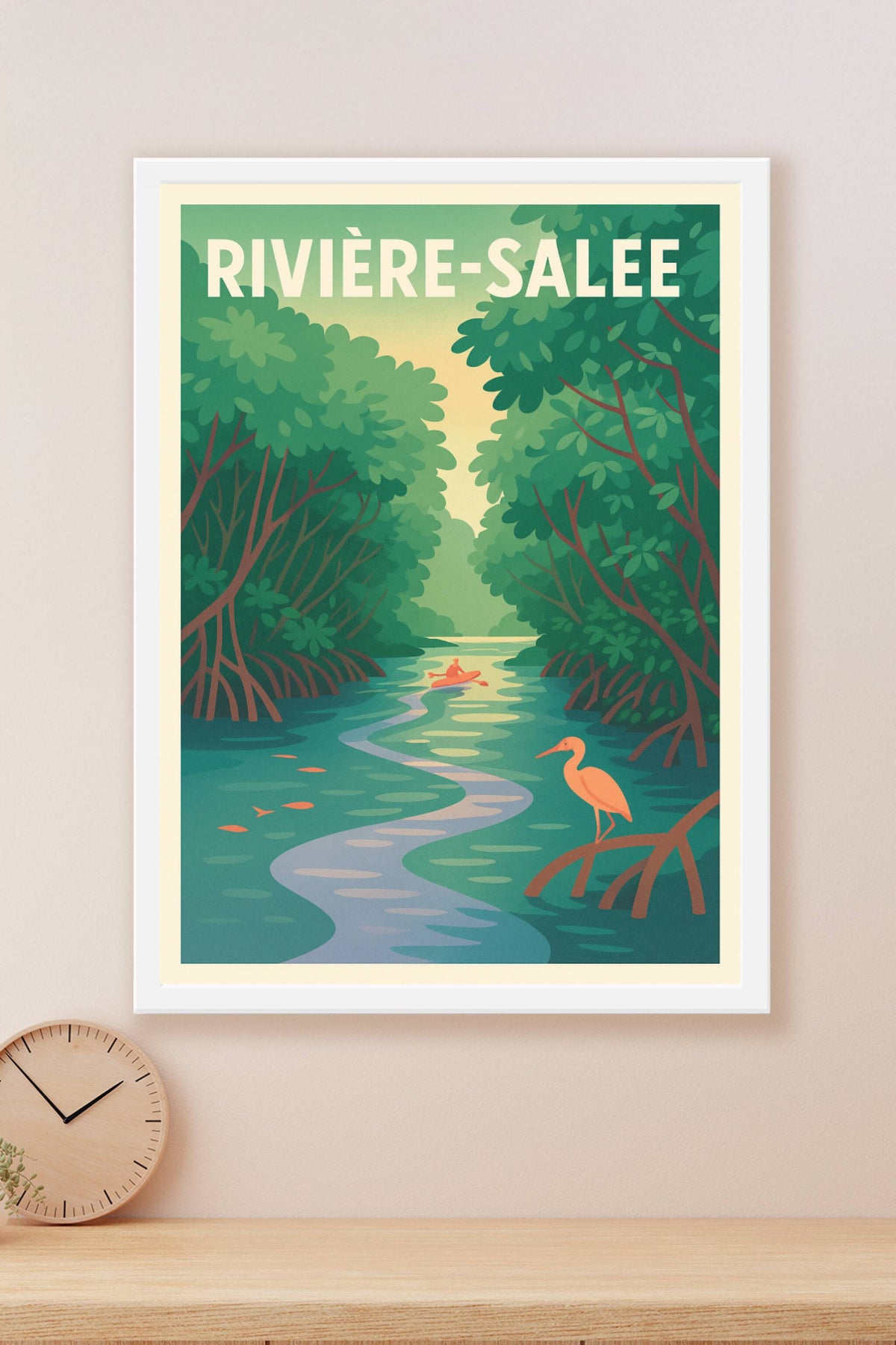 Affiche de Rivière-Salée - Évasion Nature au Cœur de la Mangrove