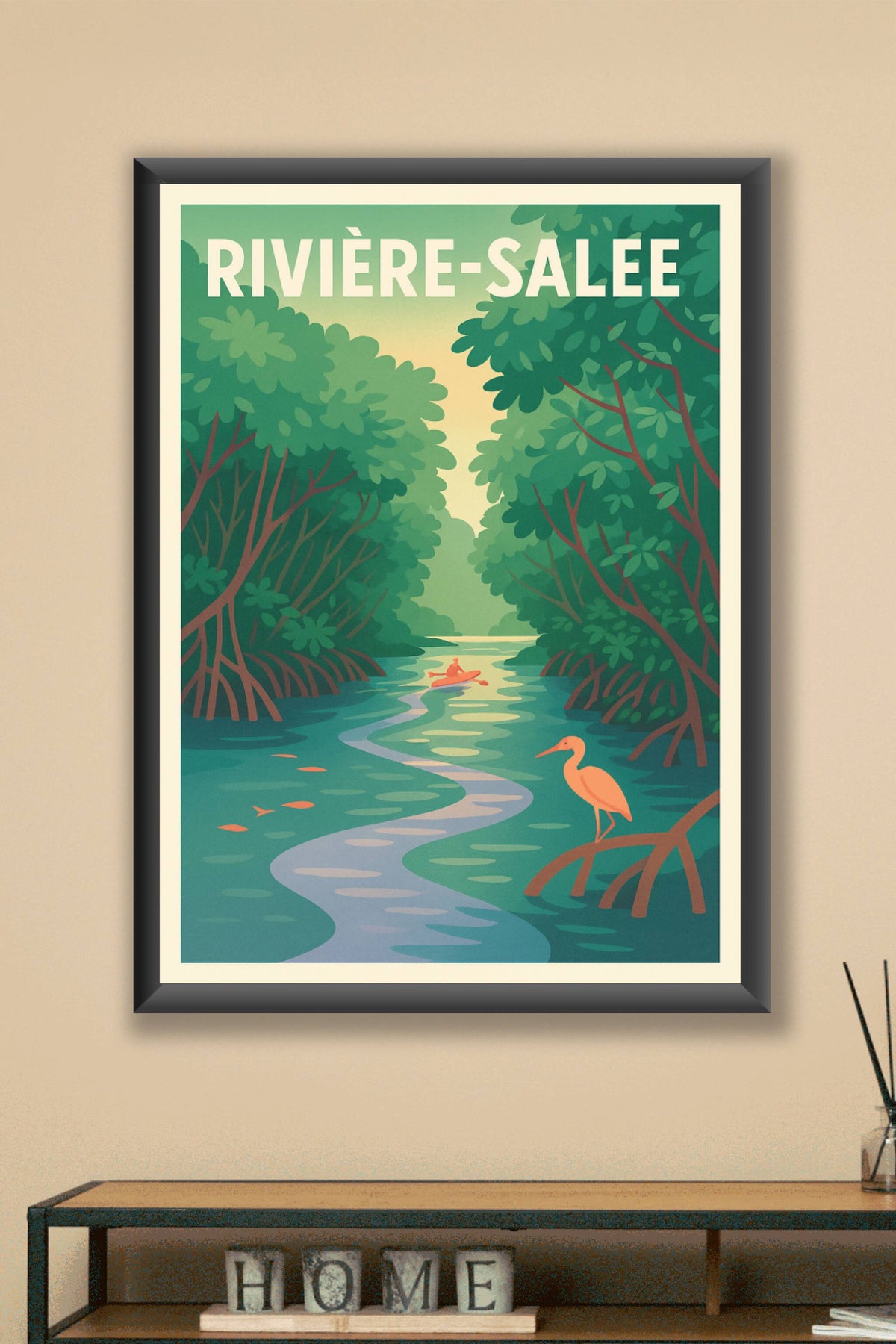Affiche de Rivière-Salée - Évasion Nature au Cœur de la Mangrove