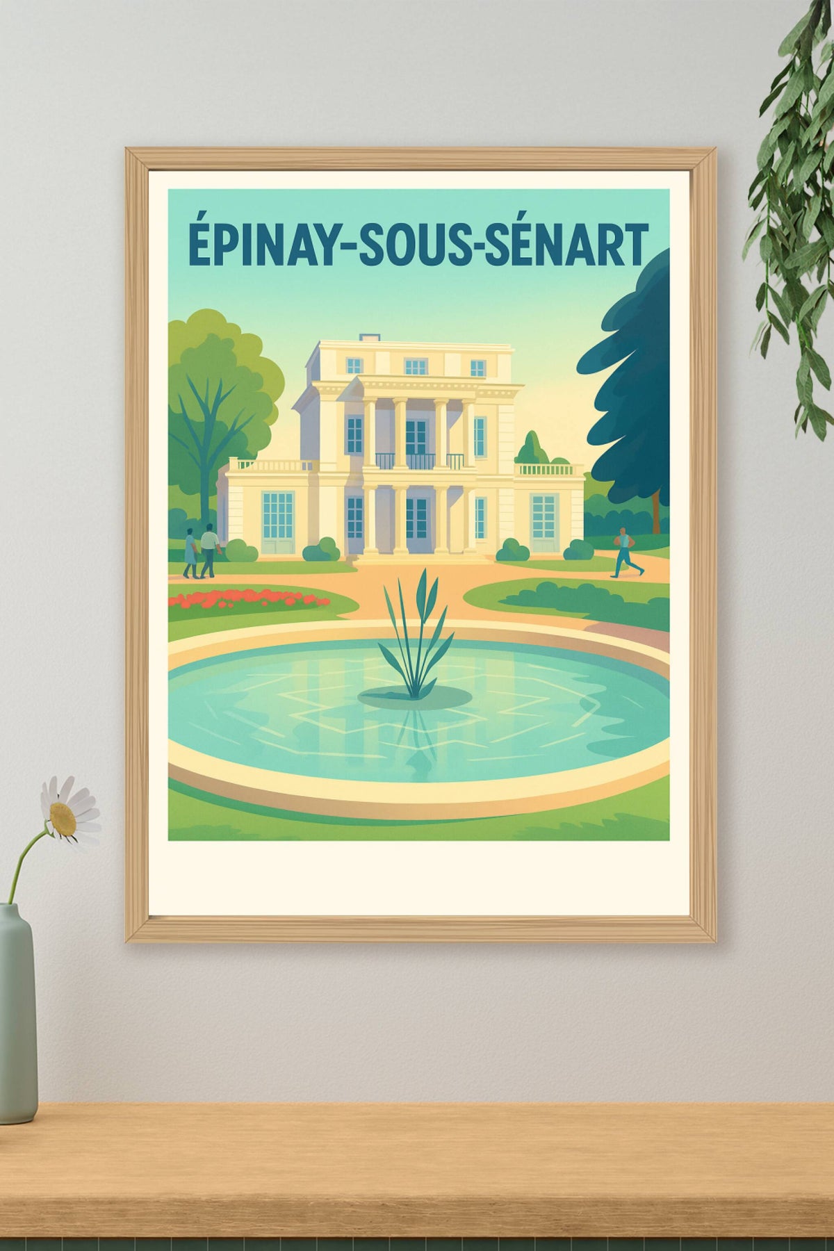 Affiche de Épinay-sous-Sénart - Élégance et sérénité au parc