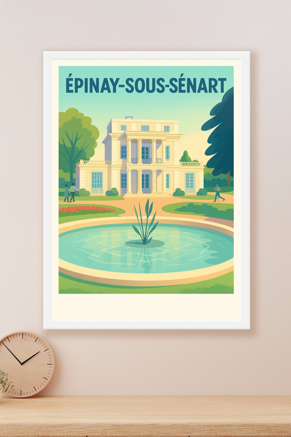 Affiche de Épinay-sous-Sénart - Élégance et sérénité au parc
