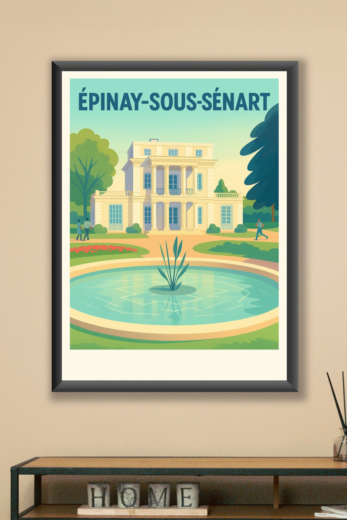 Affiche de Épinay-sous-Sénart - Élégance et sérénité au parc