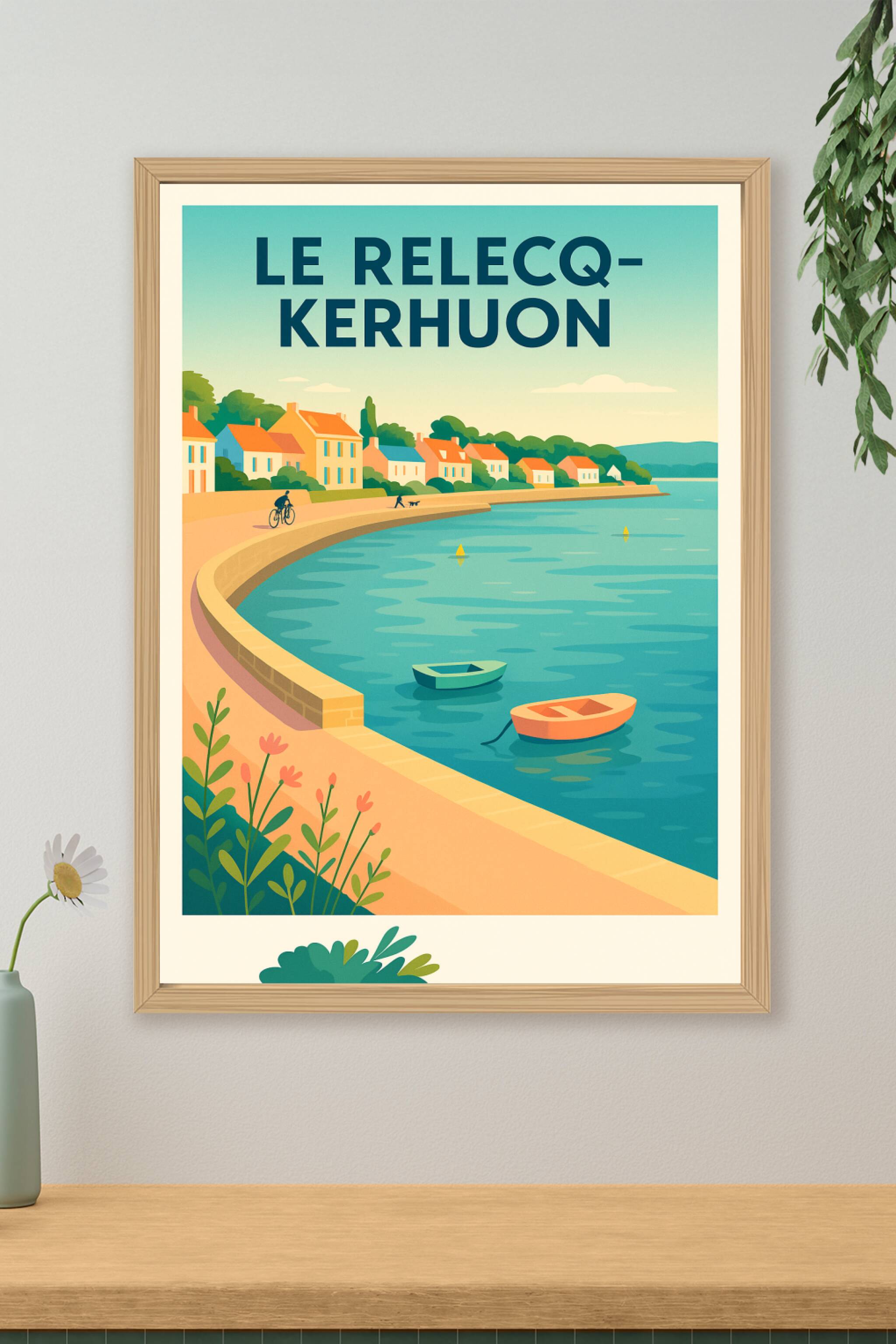 Affiche de Le Relecq-Kerhuon - Charme côtier breton