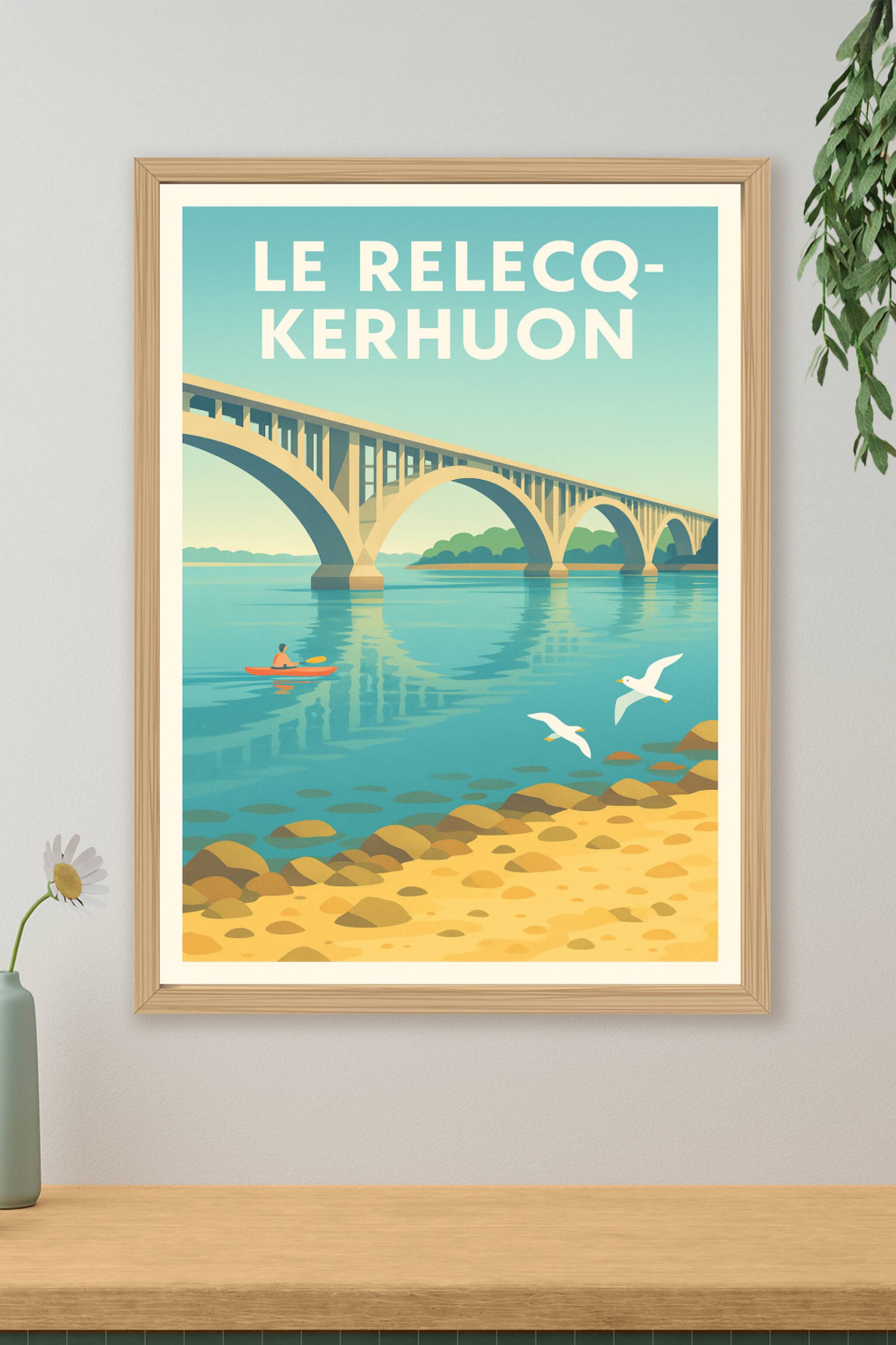 Affiche de Le Relecq-Kerhuon - Escapade paisible au fil de l'eau