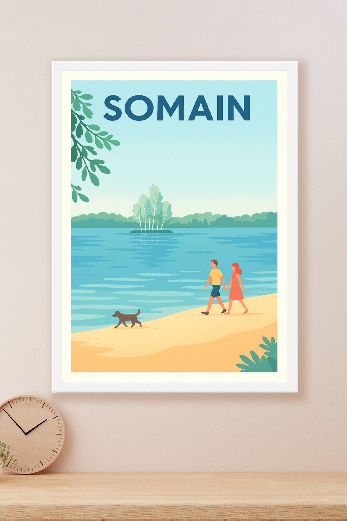 Affiche de Somain - Promenade paisible au bord de l'eau