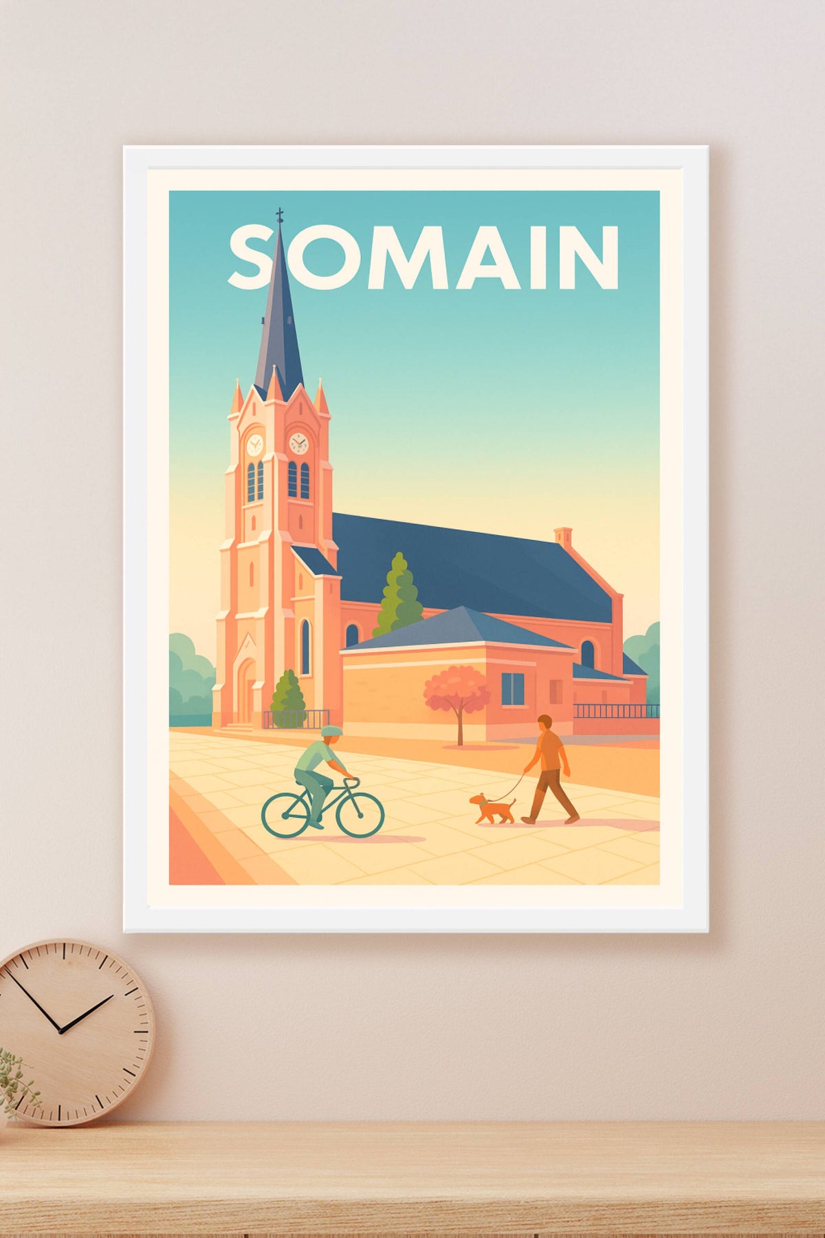 Affiche de Somain - Charme paisible au cœur de la ville