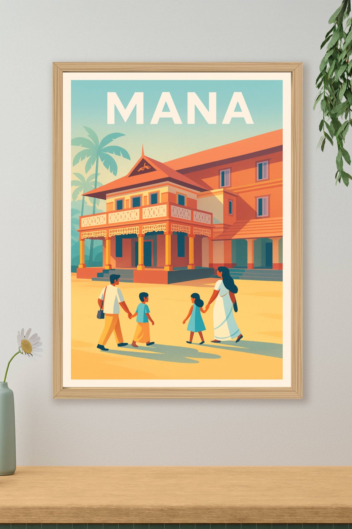 Affiche de Mana - Charme traditionnel et douceur tropicale