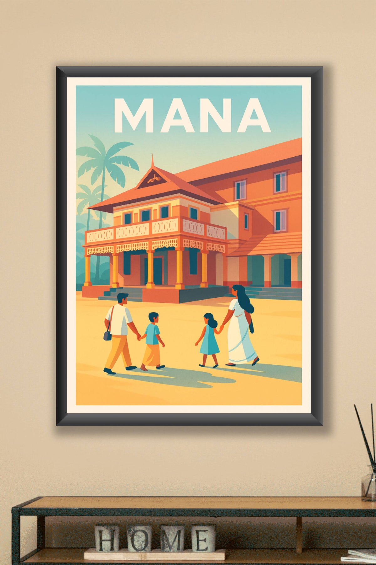 Affiche de Mana - Charme traditionnel et douceur tropicale