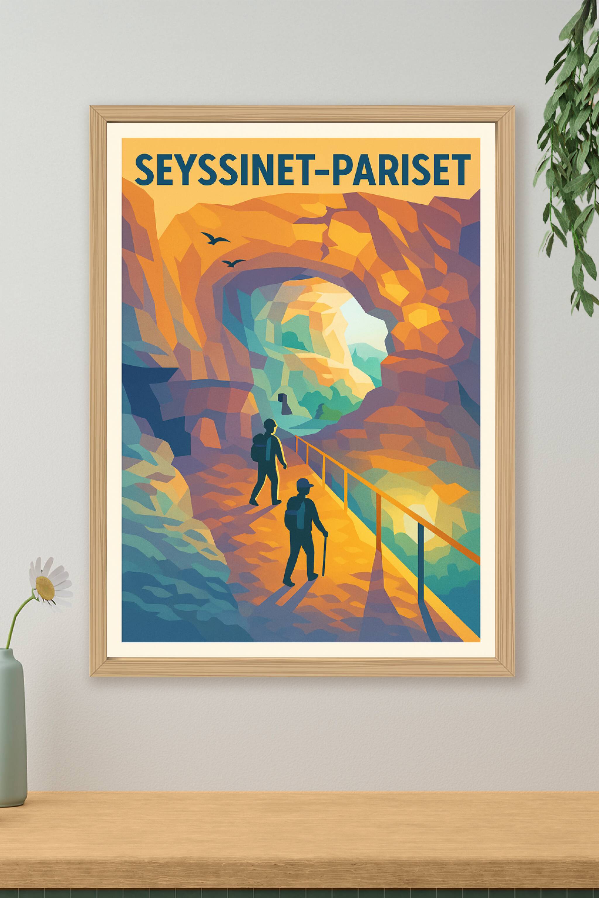 Affiche de Seyssinet-Pariset - Aventure et découvertes en pleine nature