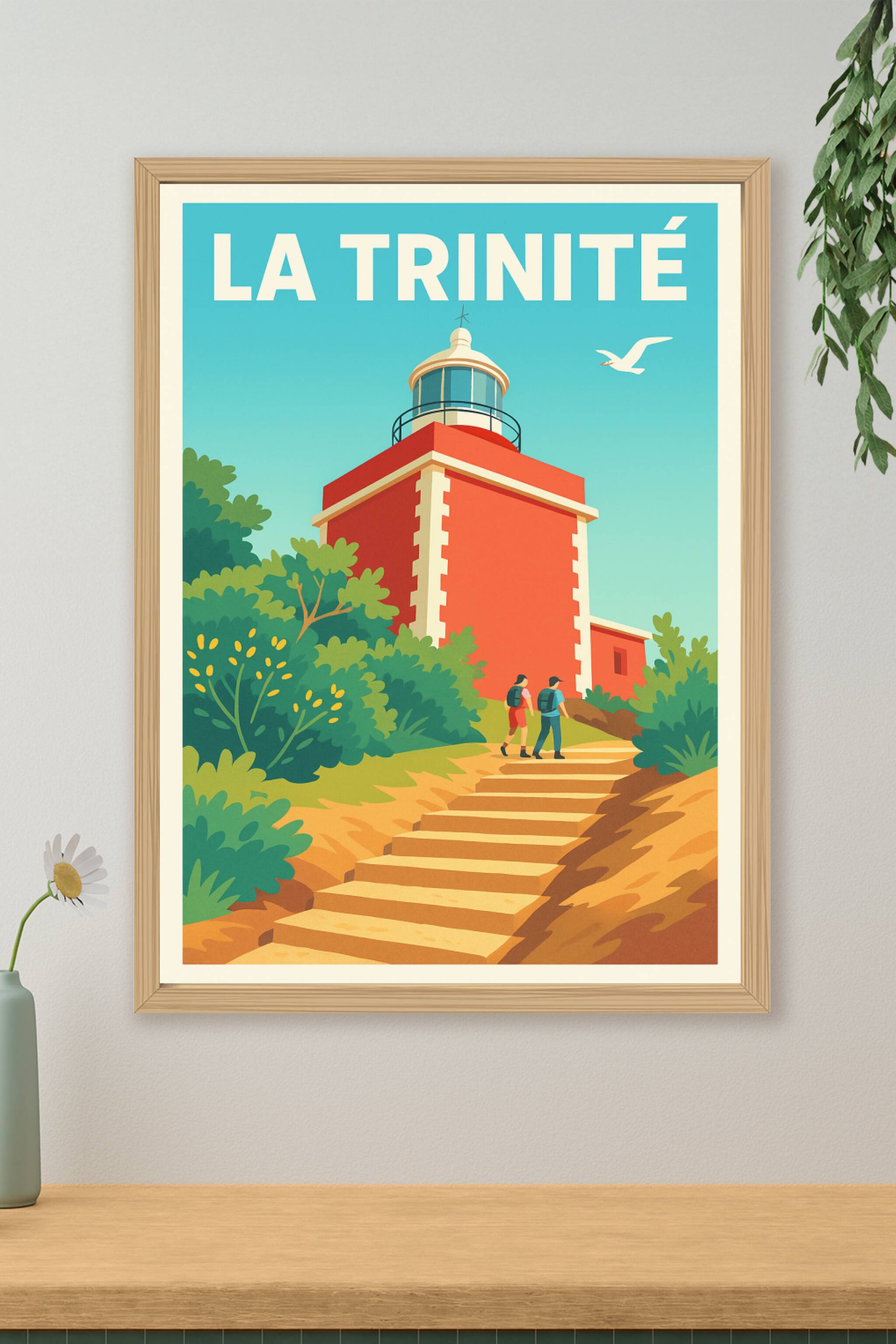 Affiche de La Trinité - Escapade au phare rouge