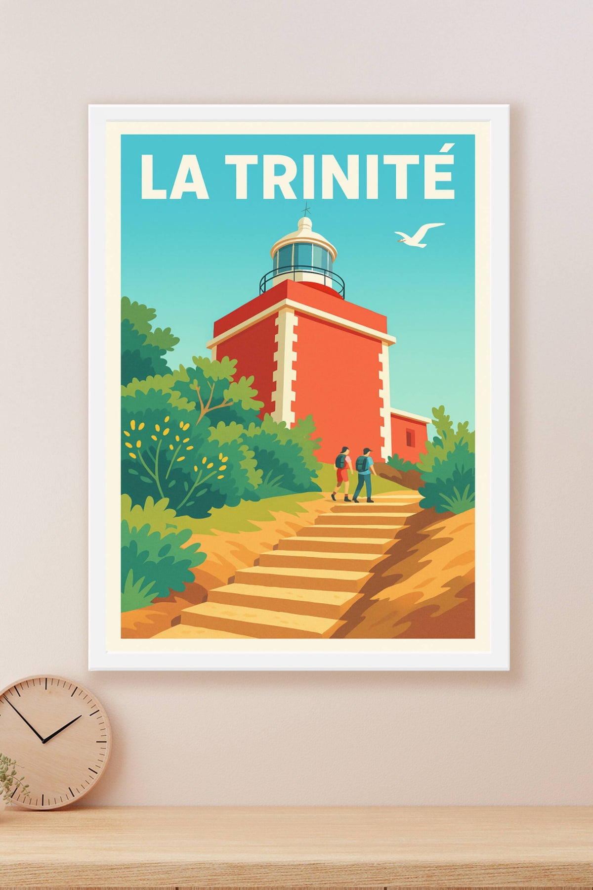 Affiche de La Trinité - Escapade au phare rouge