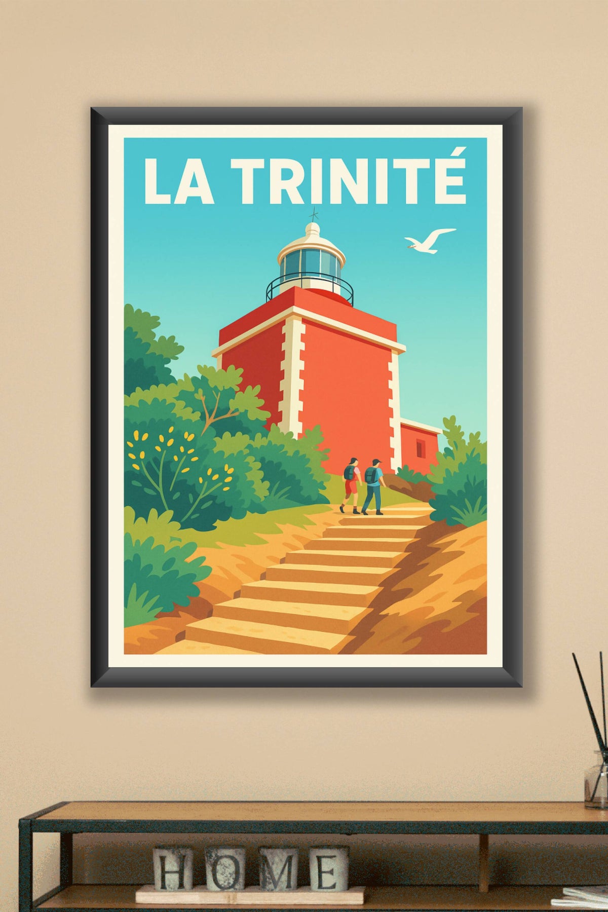 Affiche de La Trinité - Escapade au phare rouge