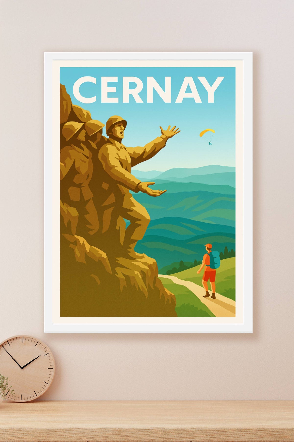 Affiche de Cernay - Explorez les sommets emblématiques