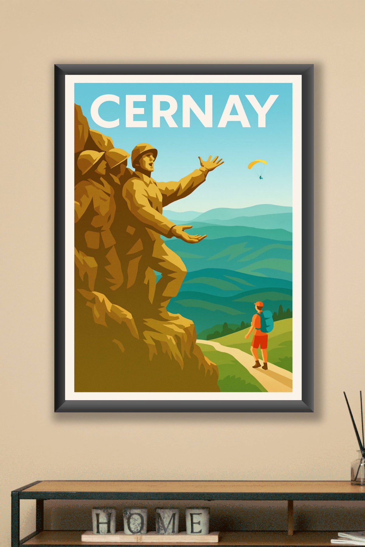 Affiche de Cernay - Explorez les sommets emblématiques