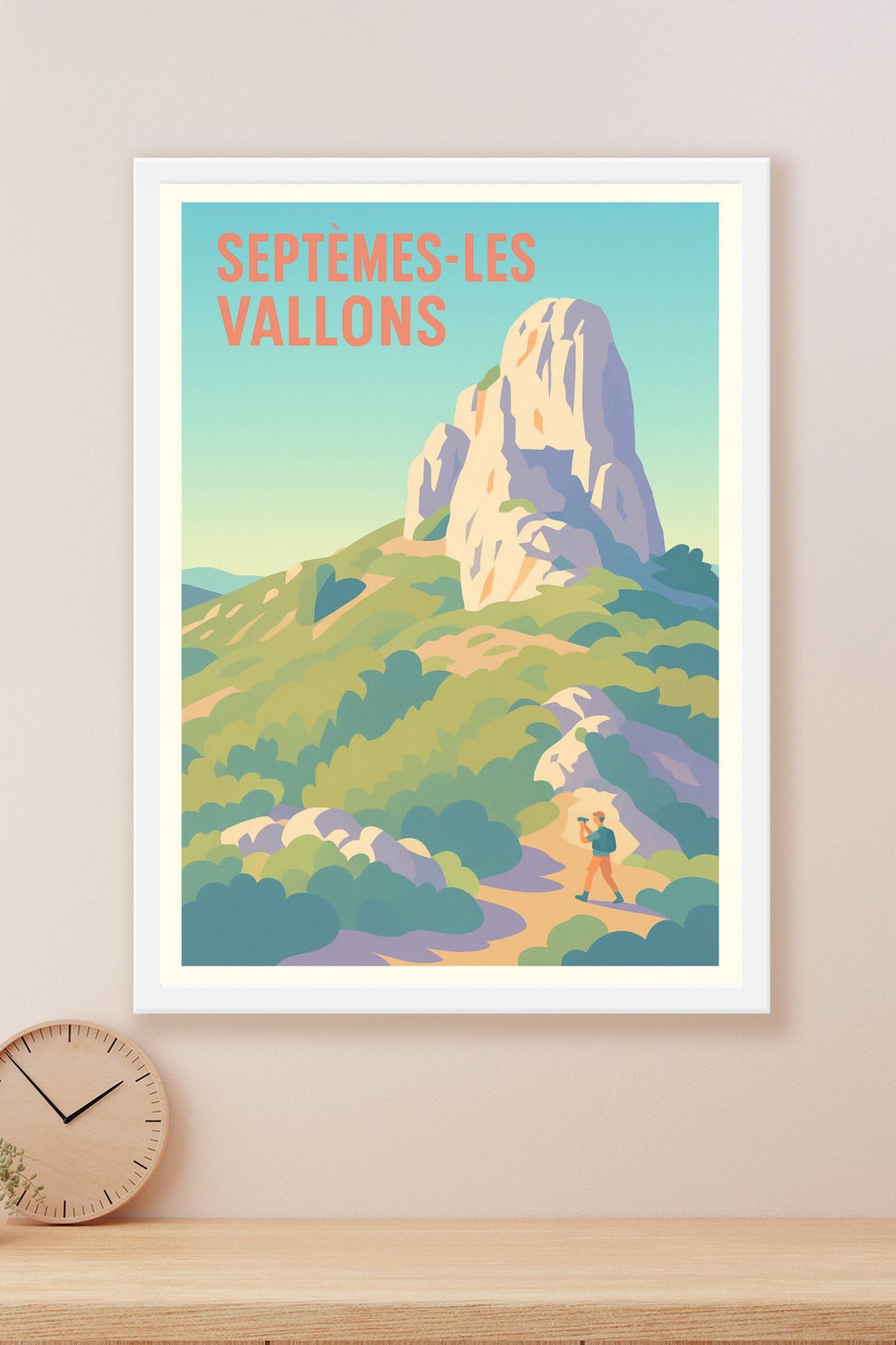 Affiche de Septèmes-les-Vallons - Aventure et nature au cœur des collines