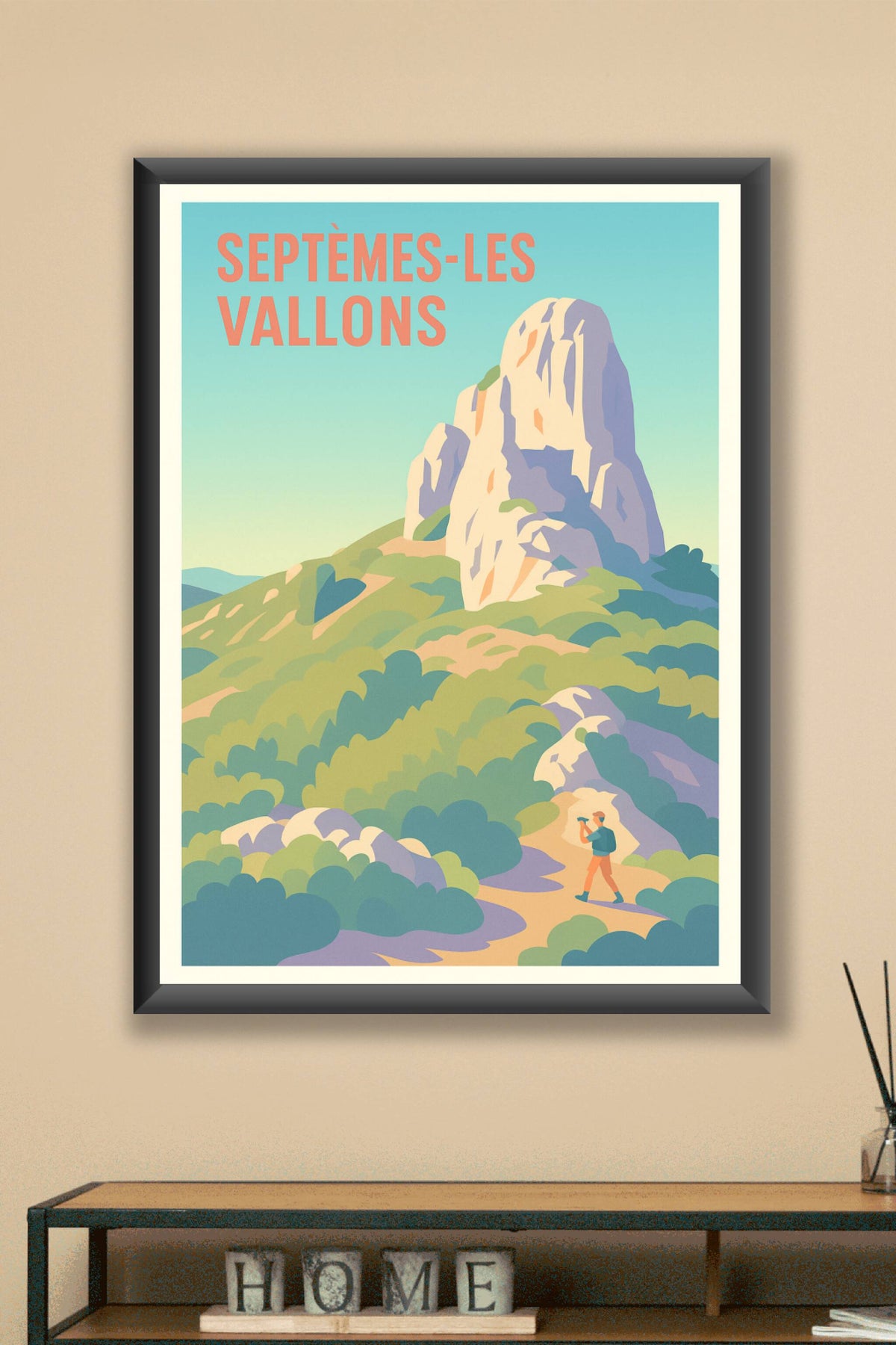 Affiche de Septèmes-les-Vallons - Aventure et nature au cœur des collines