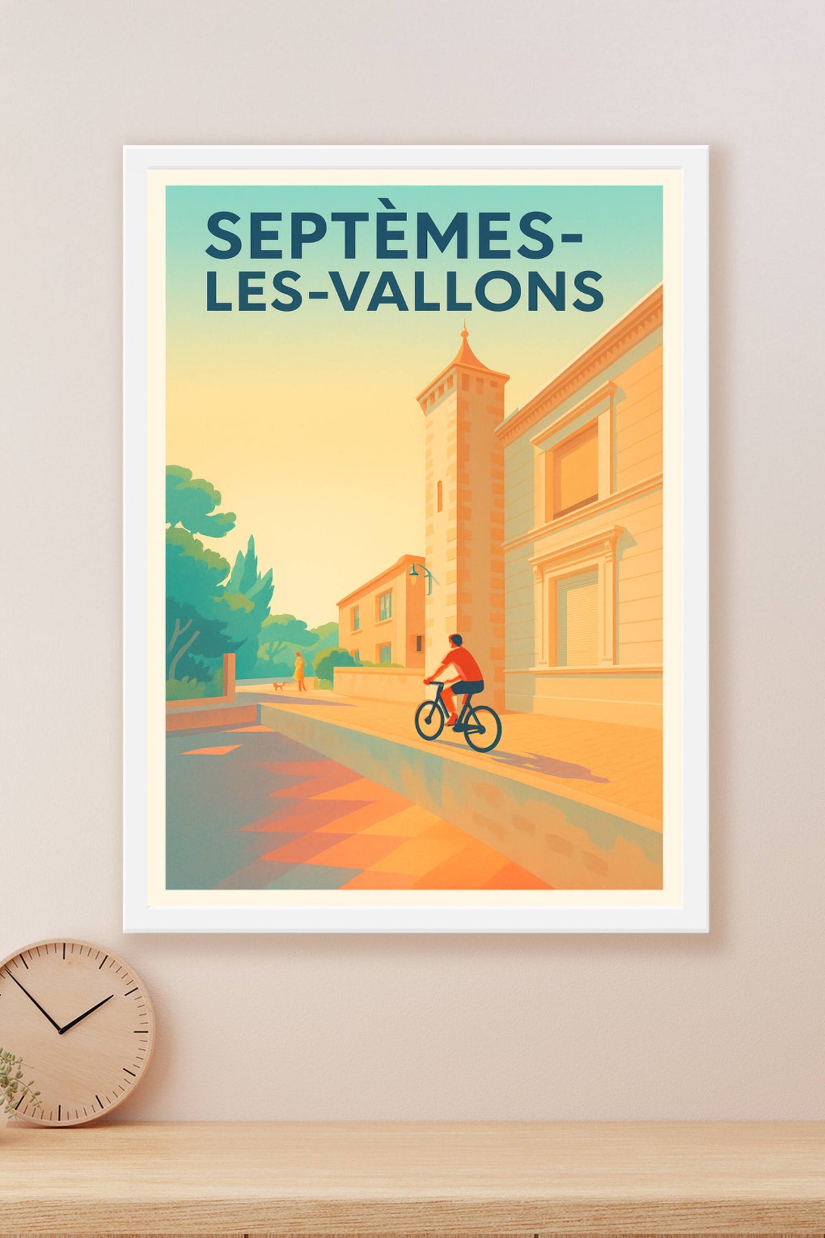 Affiche de Septèmes-les-Vallons - L'évasion douce en vélo