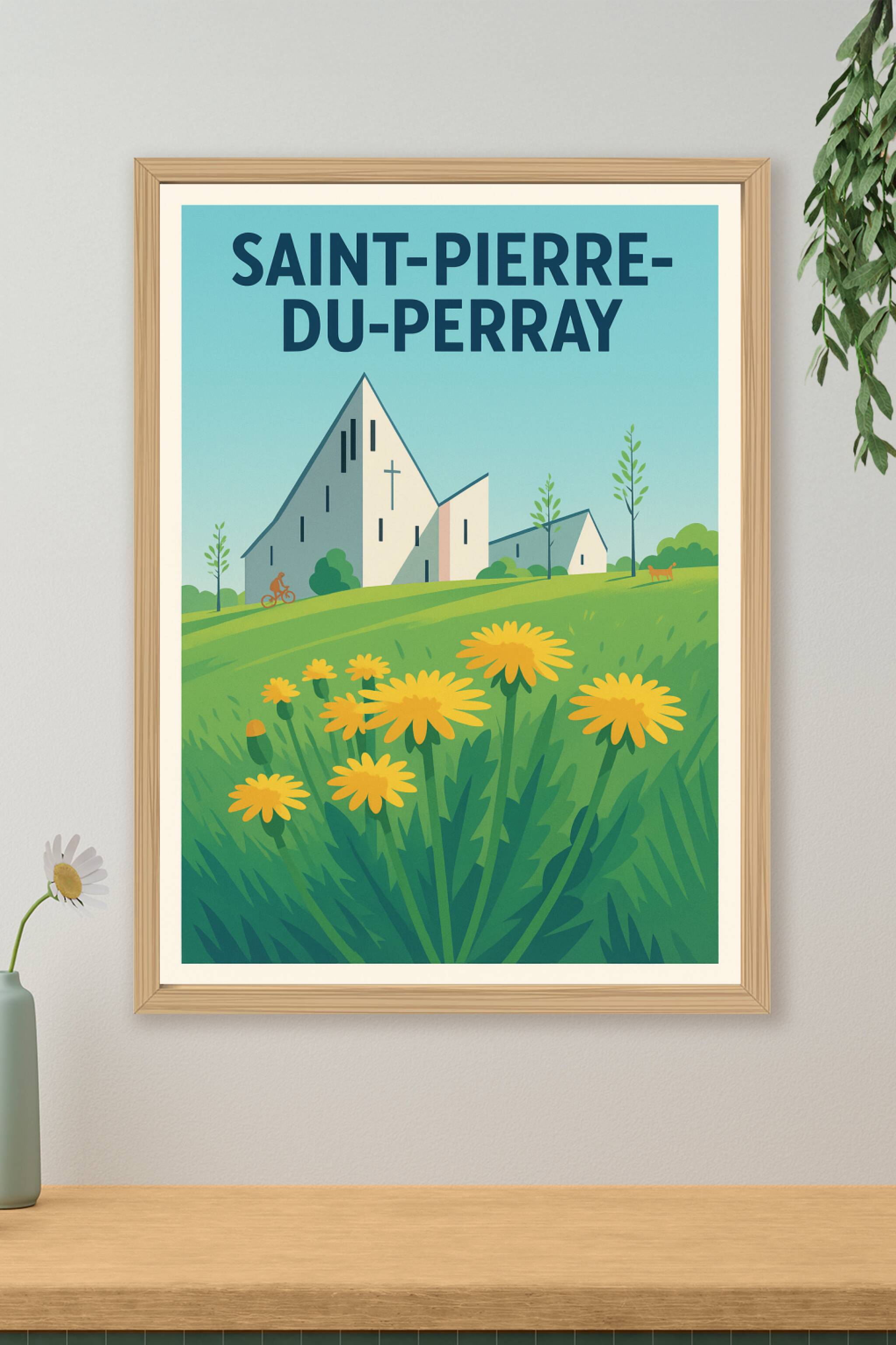 Affiche de Saint-Pierre-du-Perray - Nature et sérénité en Essonne