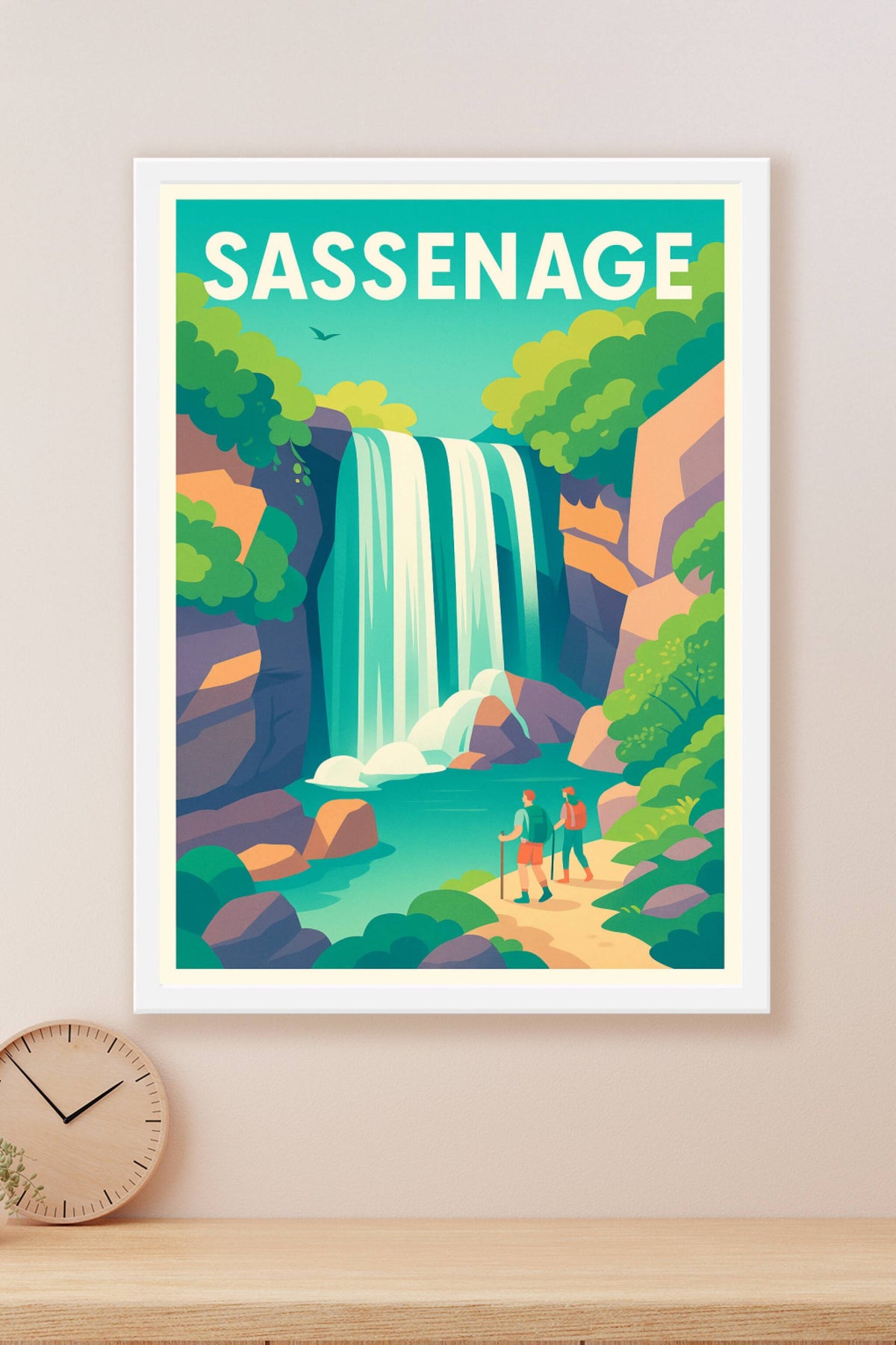 Affiche de Sassenage - Évasion Nature et Cascades