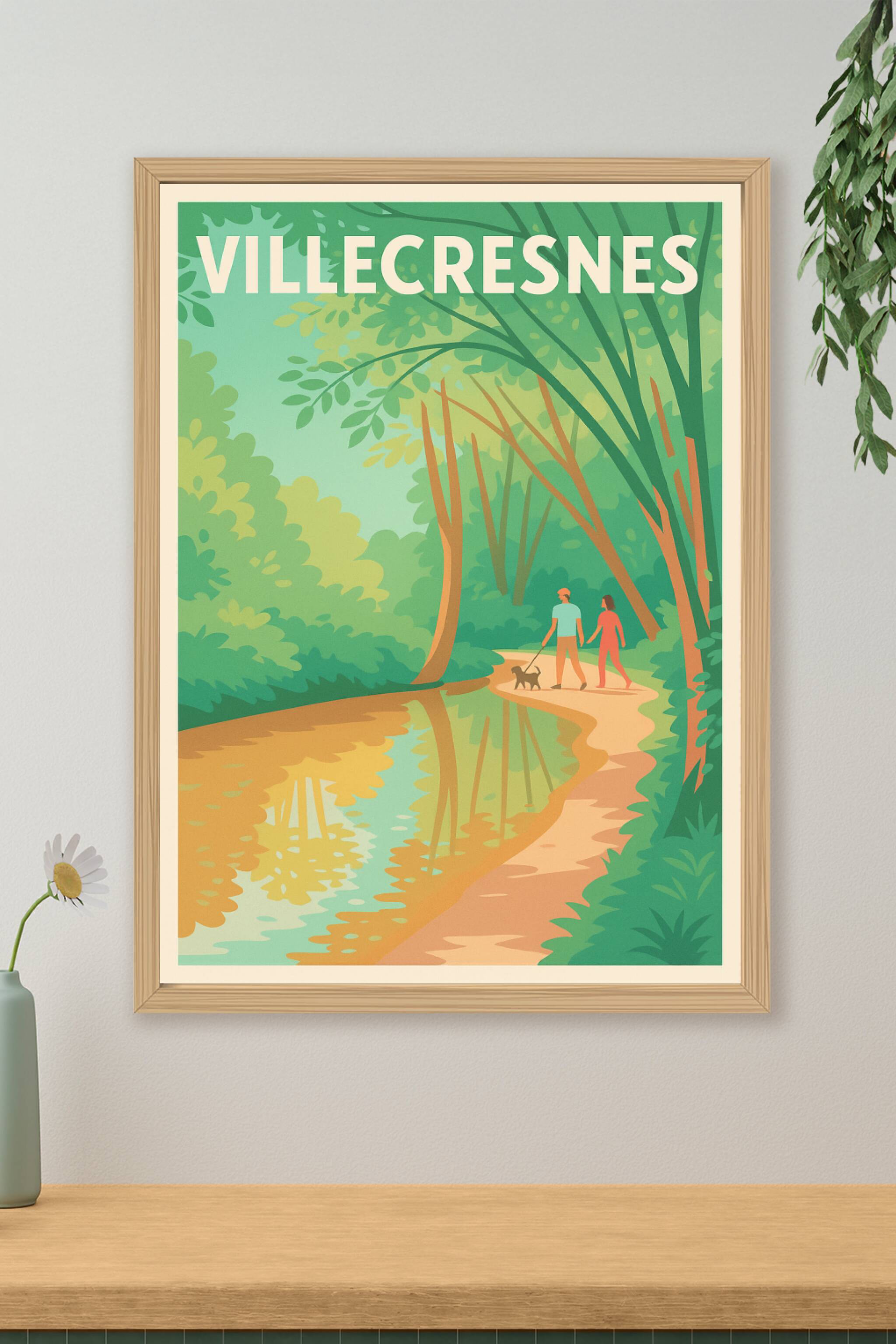 Affiche de Villecresnes - Promenade apaisante au bord de l'eau