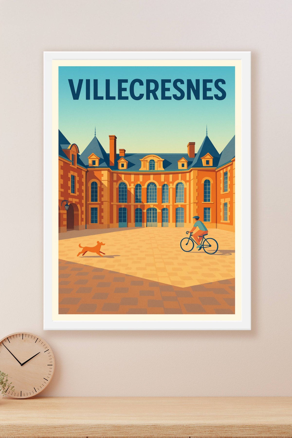 Affiche de Villecresnes - L'élégance au cœur de la ville