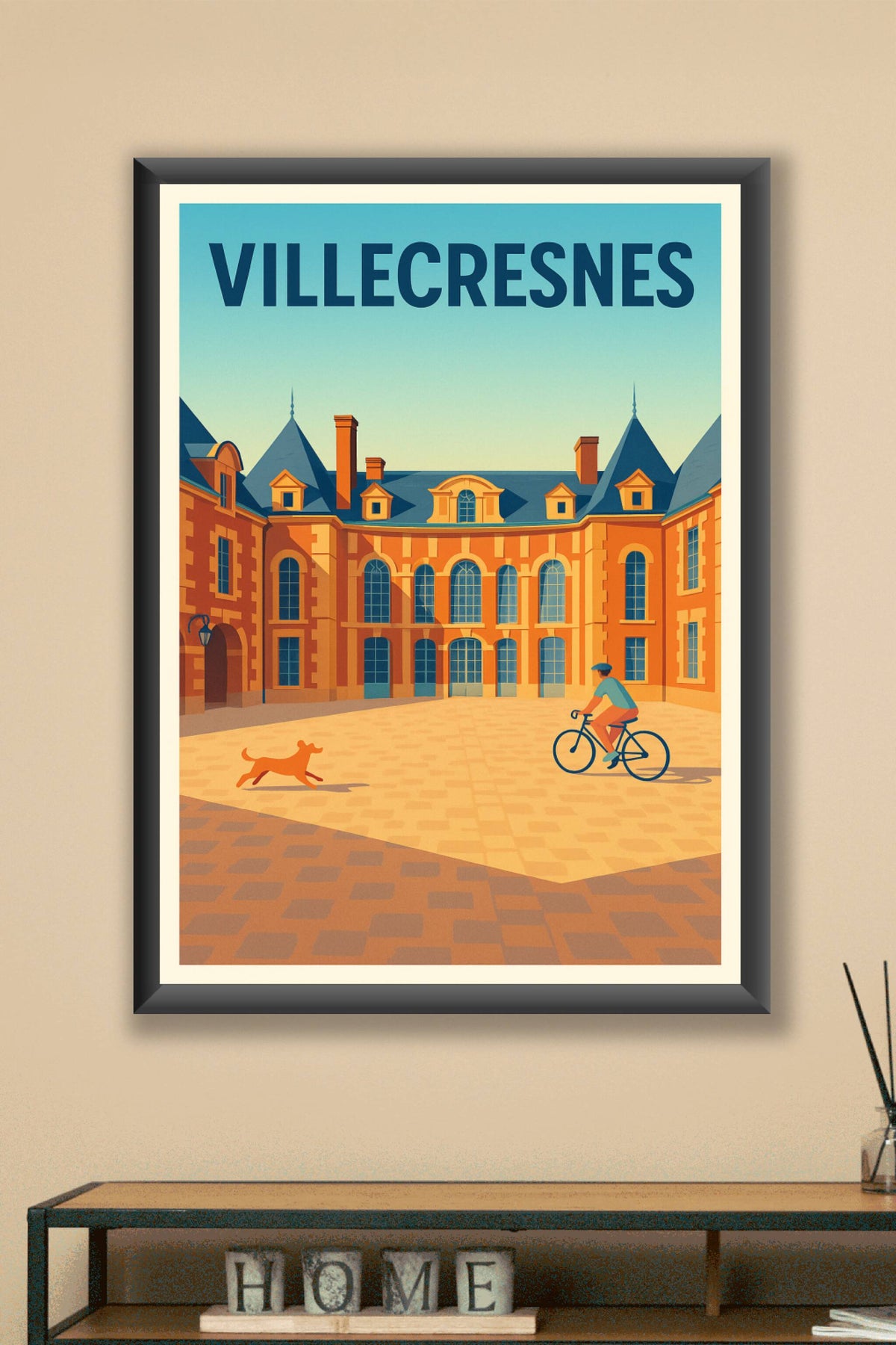 Affiche de Villecresnes - L'élégance au cœur de la ville