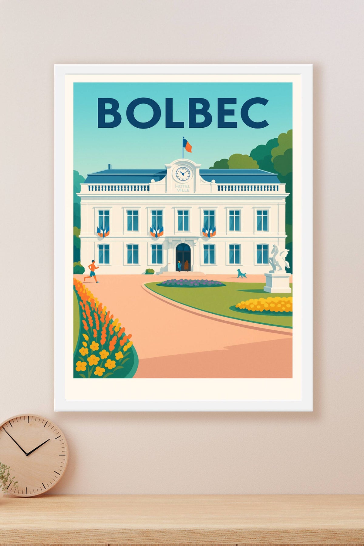 Affiche de Bolbec - Élégance et Sérénité à l'Hôtel de Ville