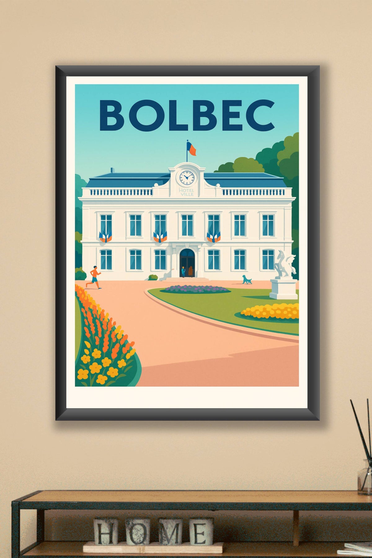 Affiche de Bolbec - Élégance et Sérénité à l'Hôtel de Ville