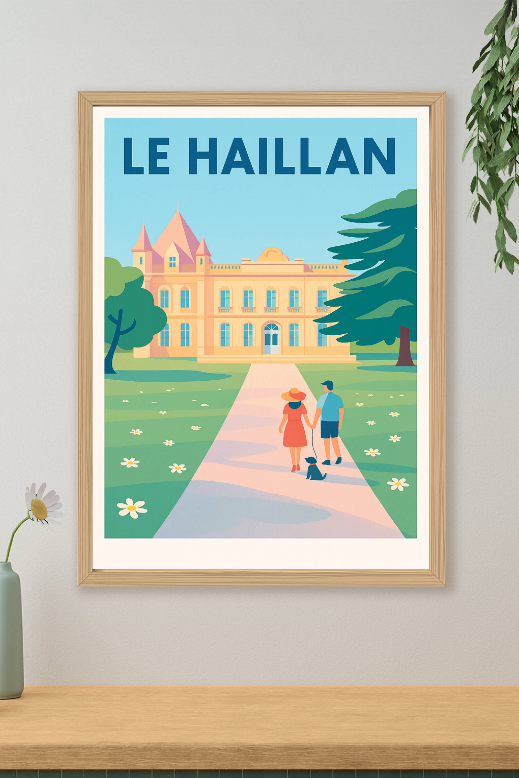 Affiche de Le Haillan - Promenade bucolique au cœur du château