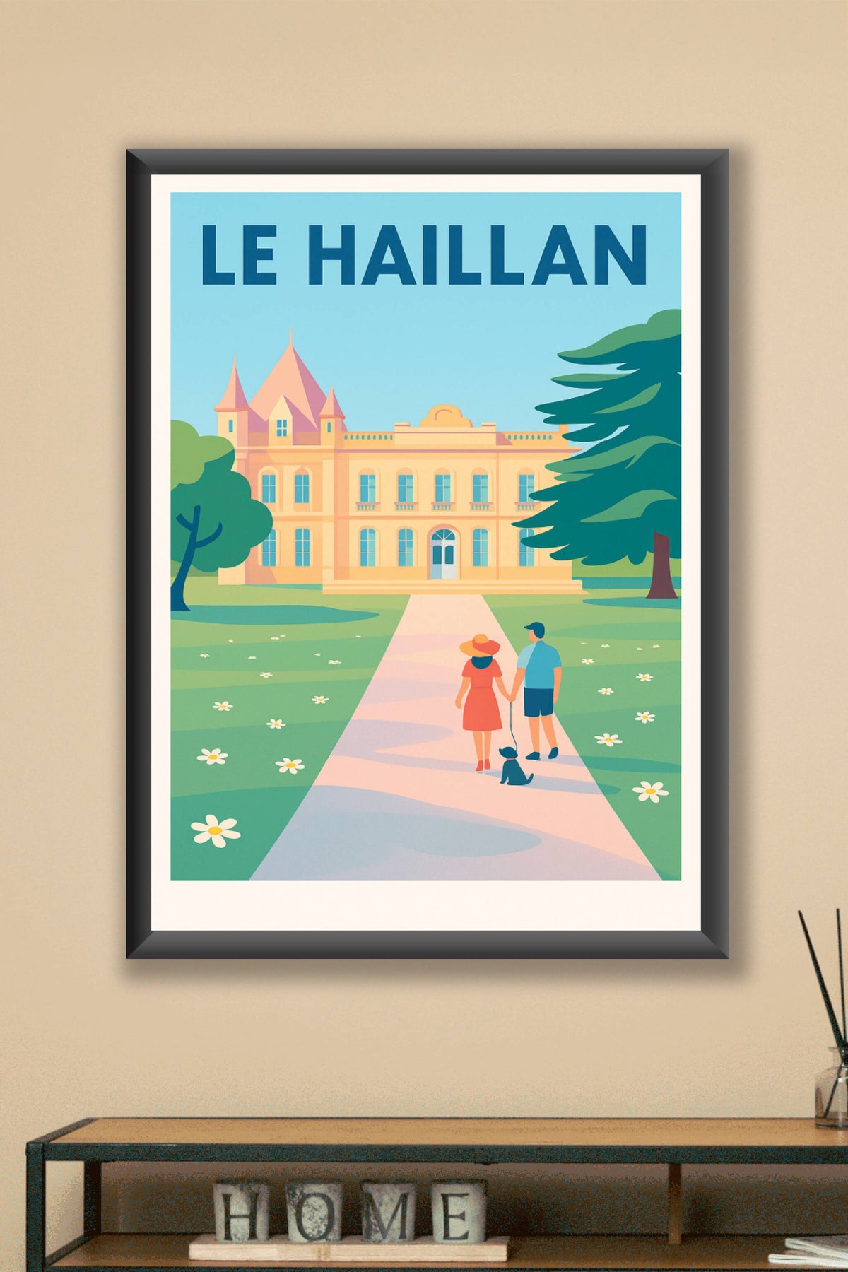 Affiche de Le Haillan - Promenade bucolique au cœur du château