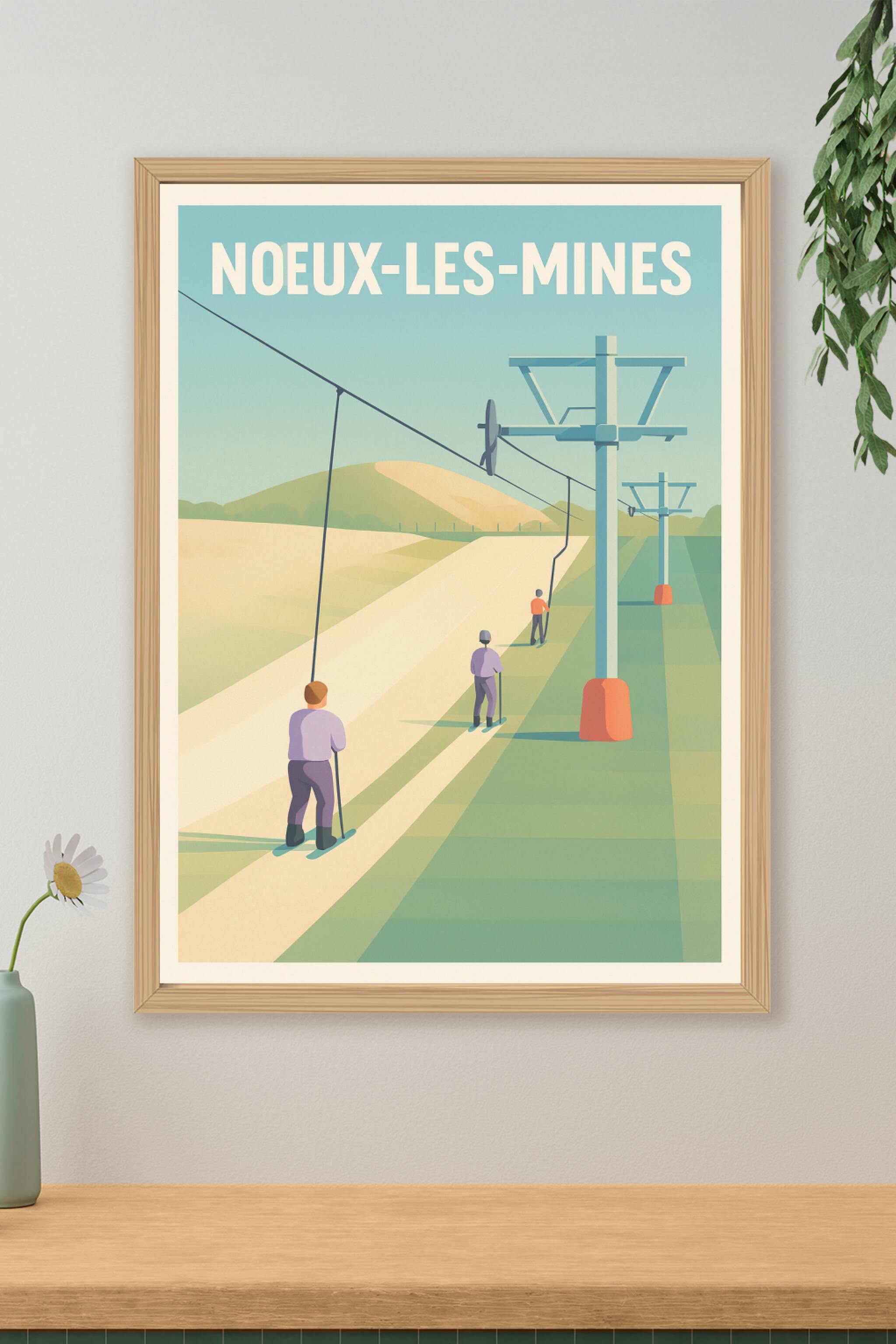 Affiche de Noeux-les-Mines - L'art du ski à la portée de tous